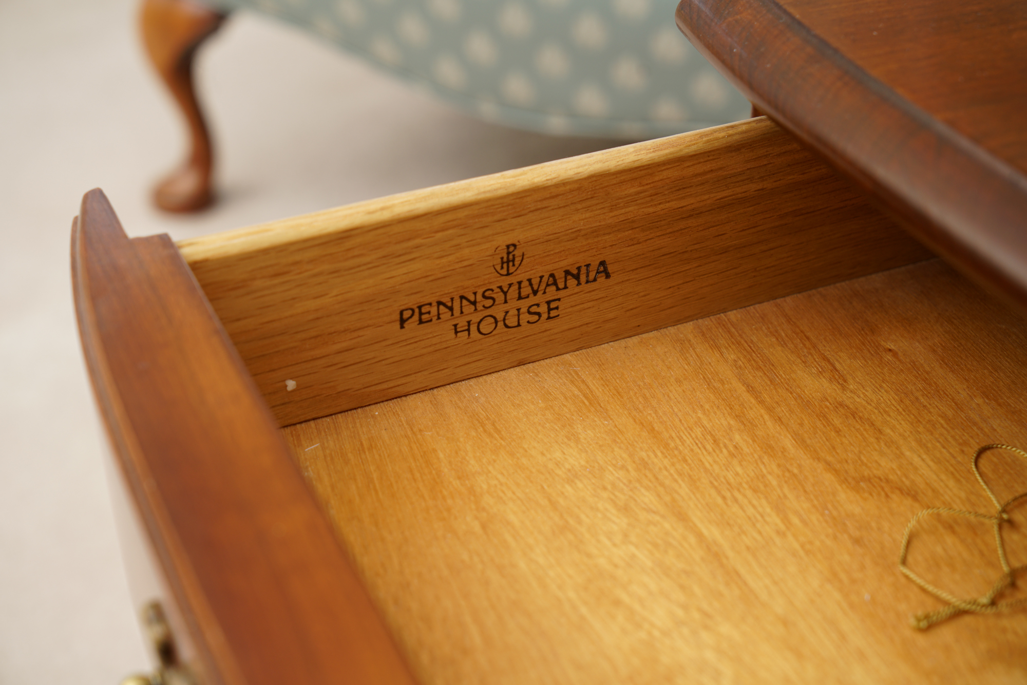 Queen Anne Style Cherry End Tables by Pennsylvania House