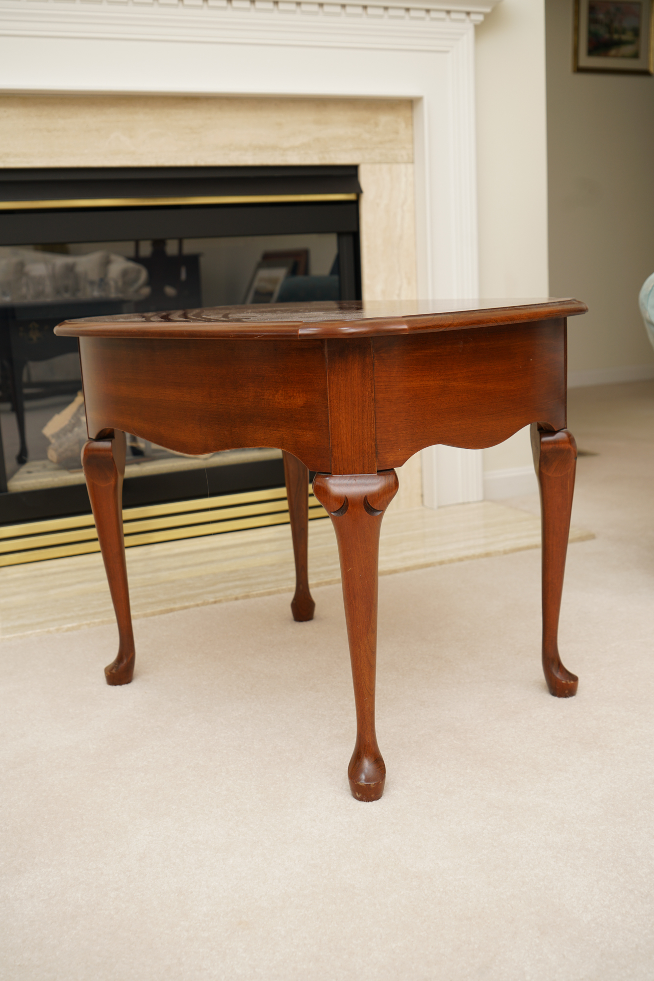 Queen Anne Style Cherry End Tables by Pennsylvania House