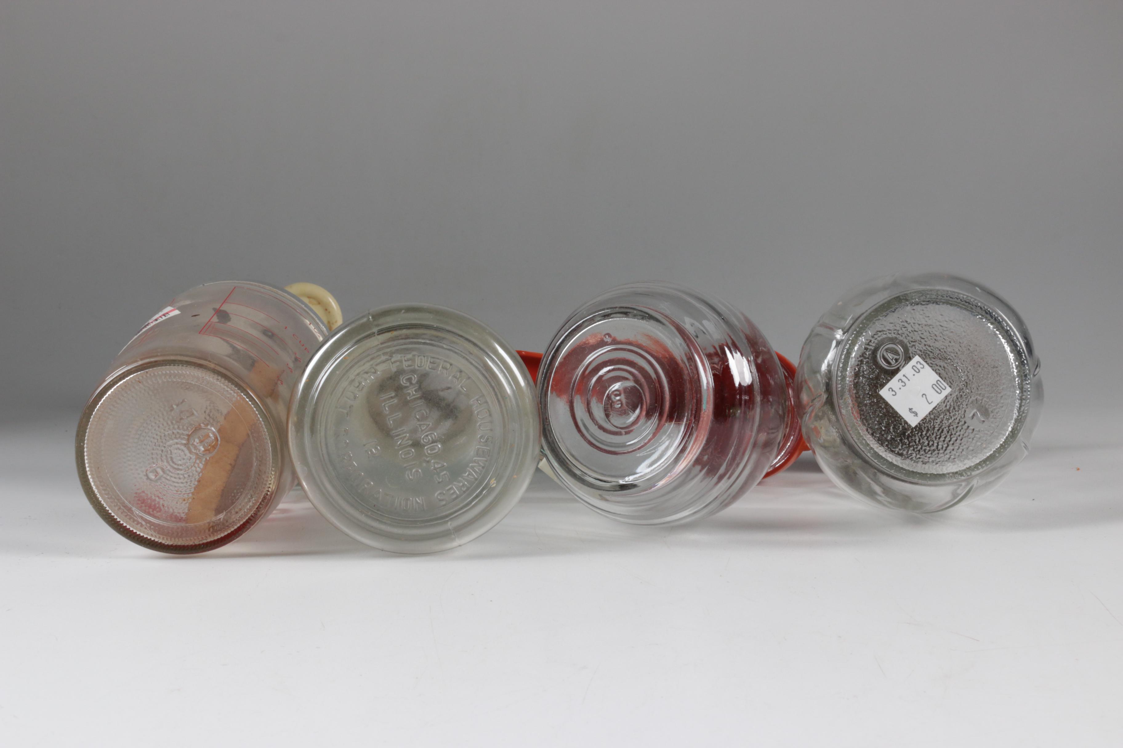 Vintage Wooden Rolling Pins, Glass Syrup Decanters and Cooking Accessories