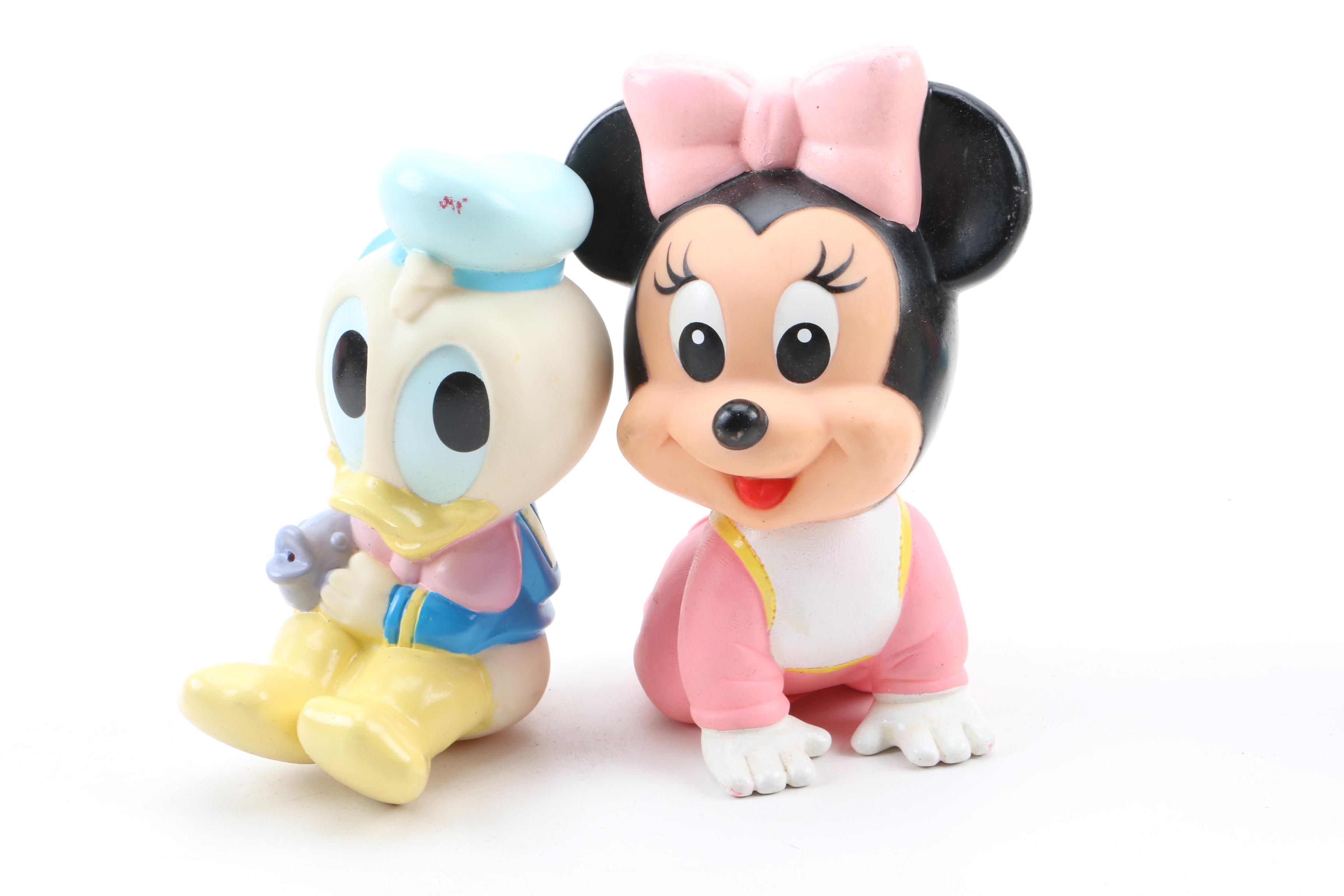 Disney Collection with Mickey and Minnie Mouse and Donald Duck