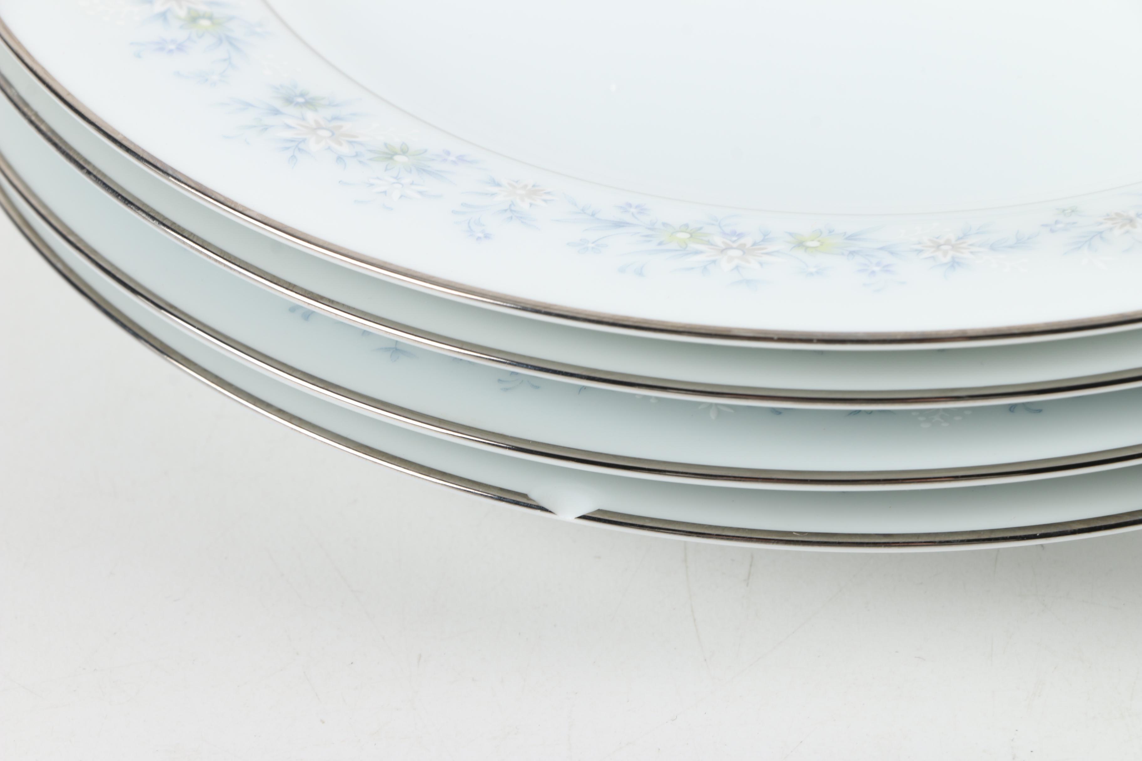 Noritake "Crest" and "Marywood" Dinnerware and Serving Dishes