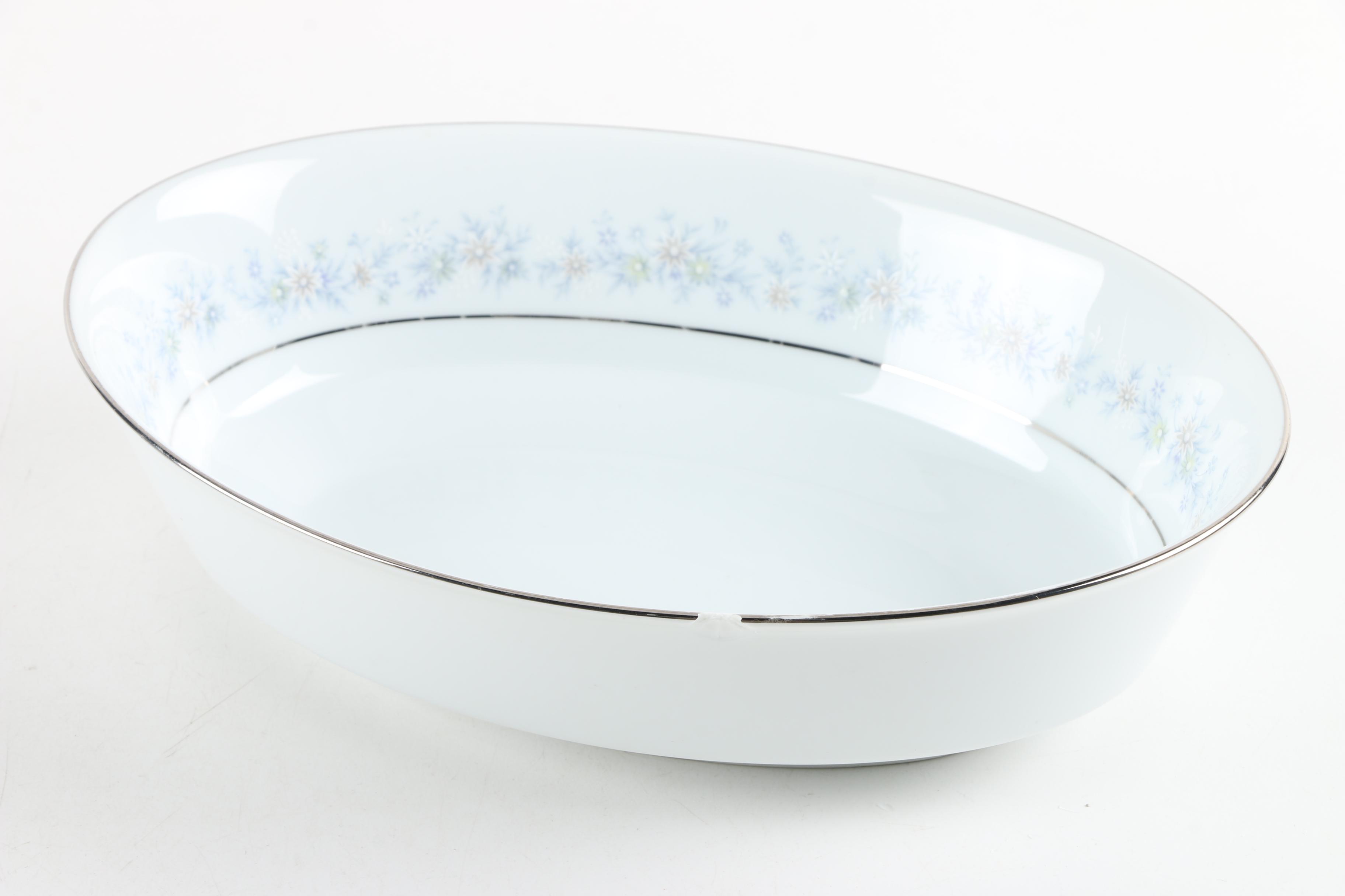 Noritake "Crest" and "Marywood" Dinnerware and Serving Dishes