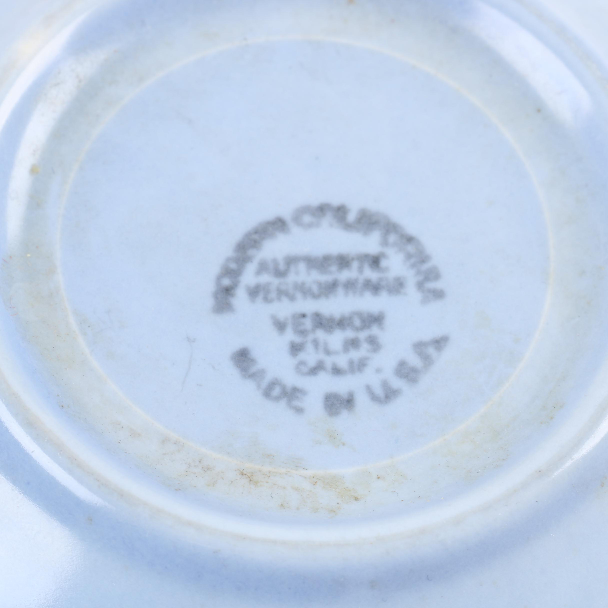 Vintage Vernon Kilns "Modern California" and Other Tableware