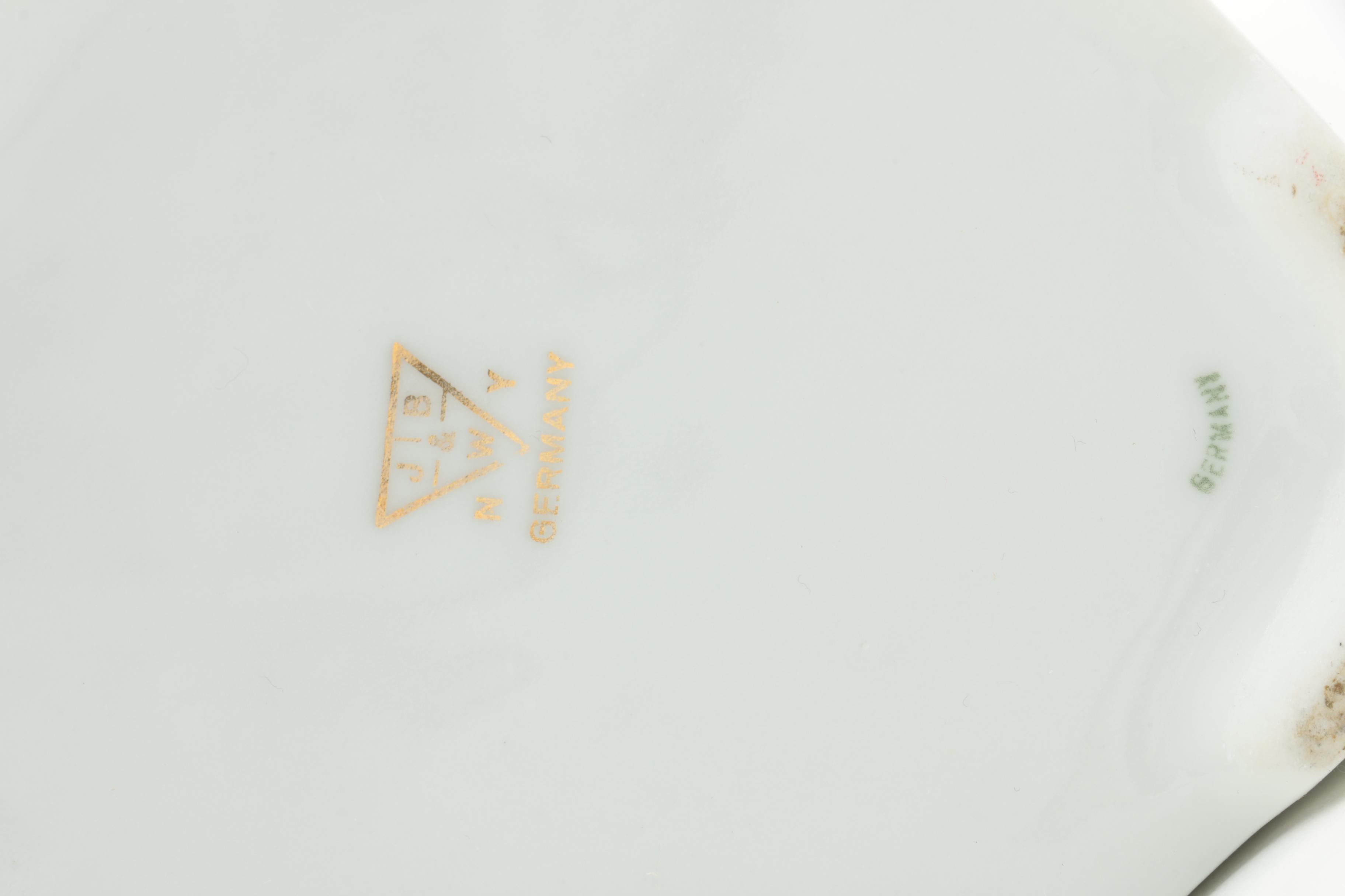 German Porcelain Kitchen Canisters