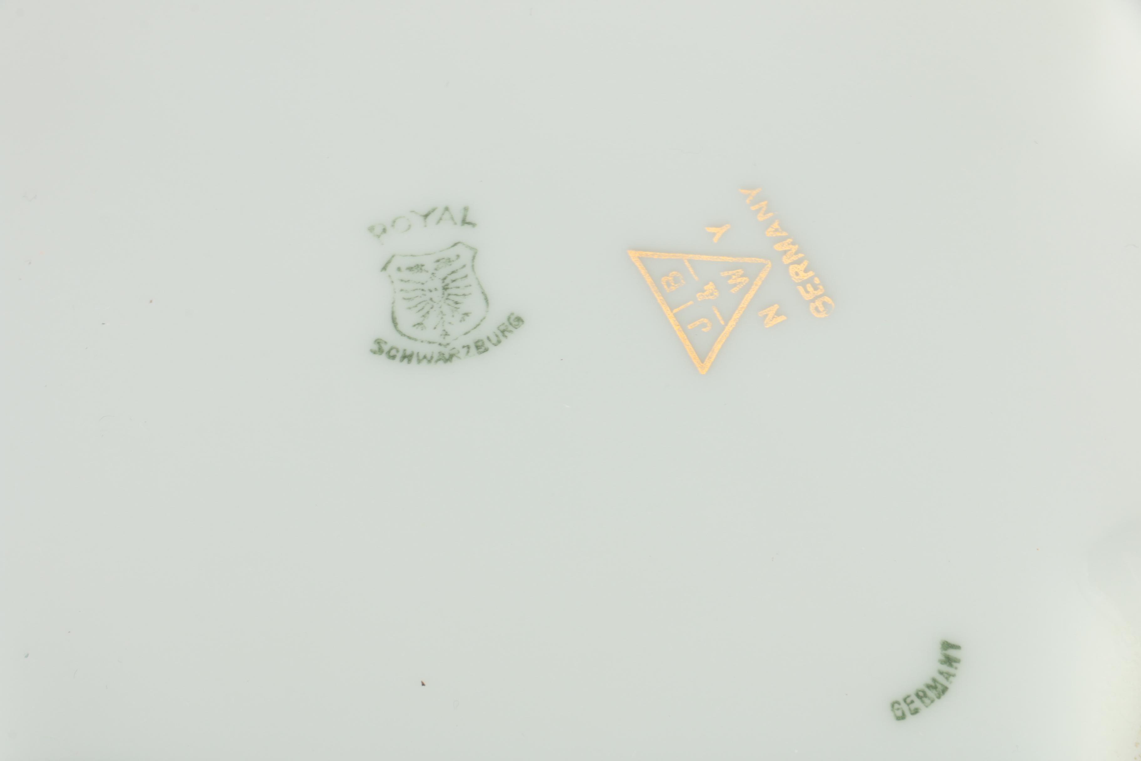 German Porcelain Kitchen Canisters