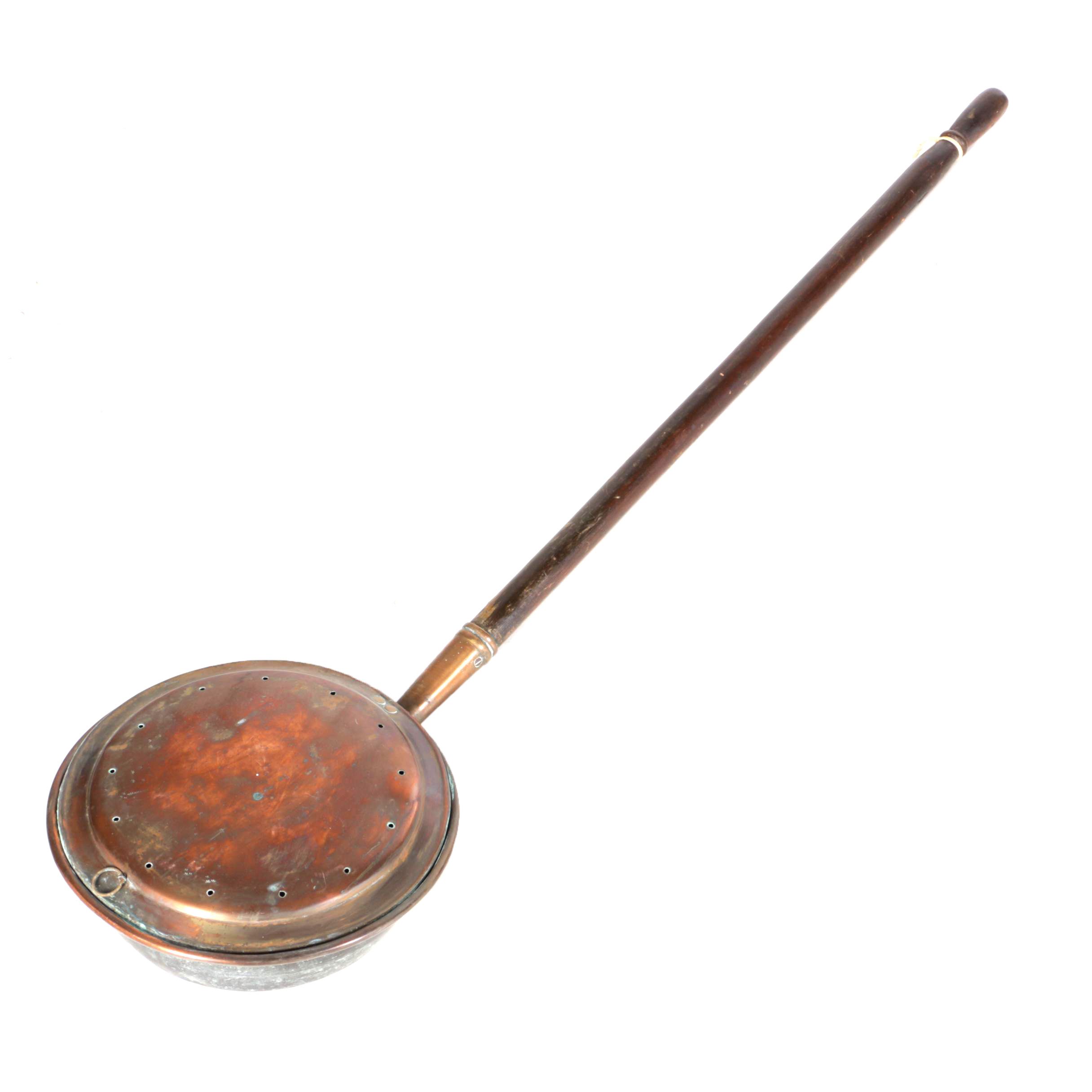 Vintage Copper Bed Warmer