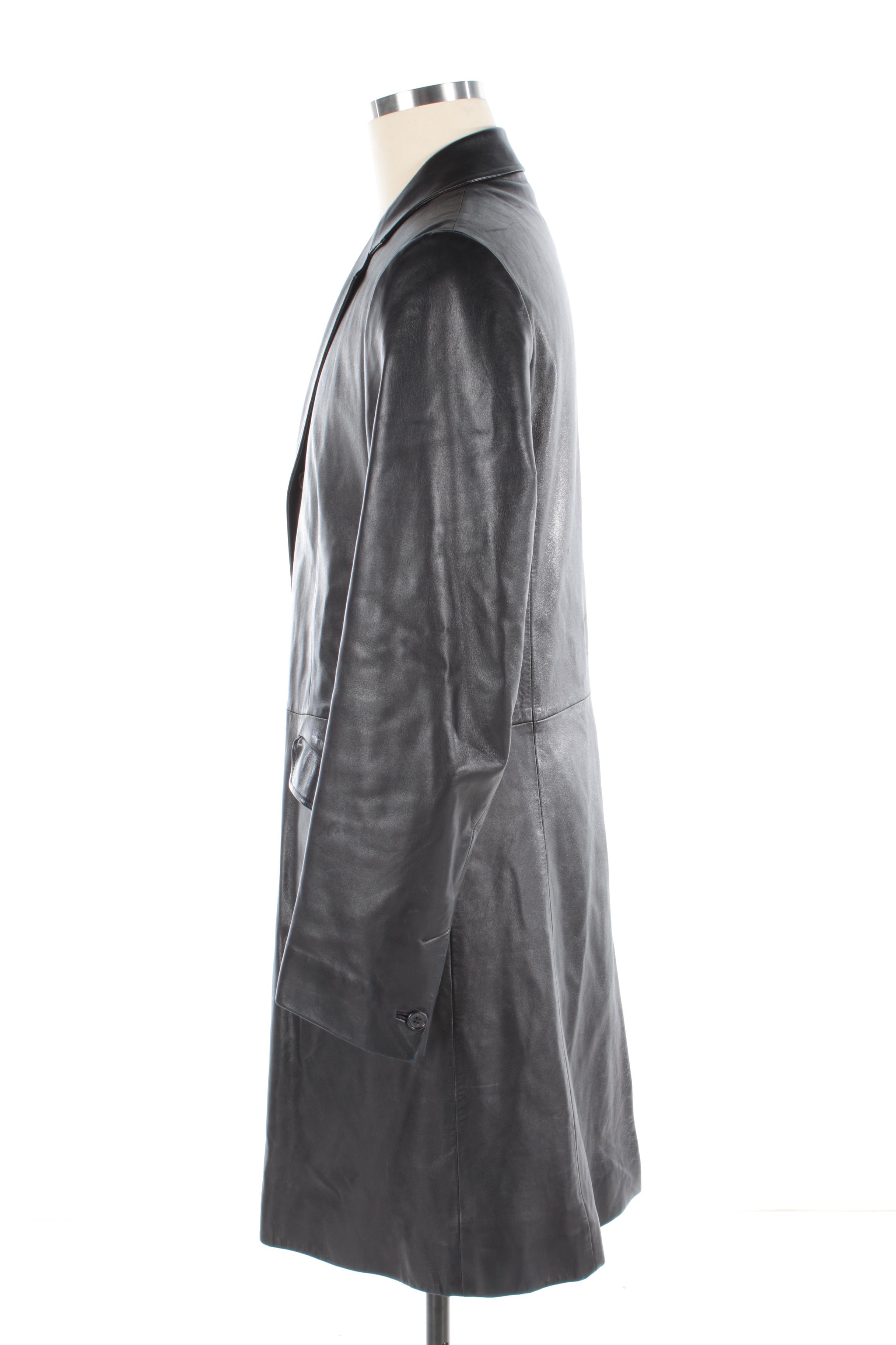 Men's Prada Black Leather Jacket