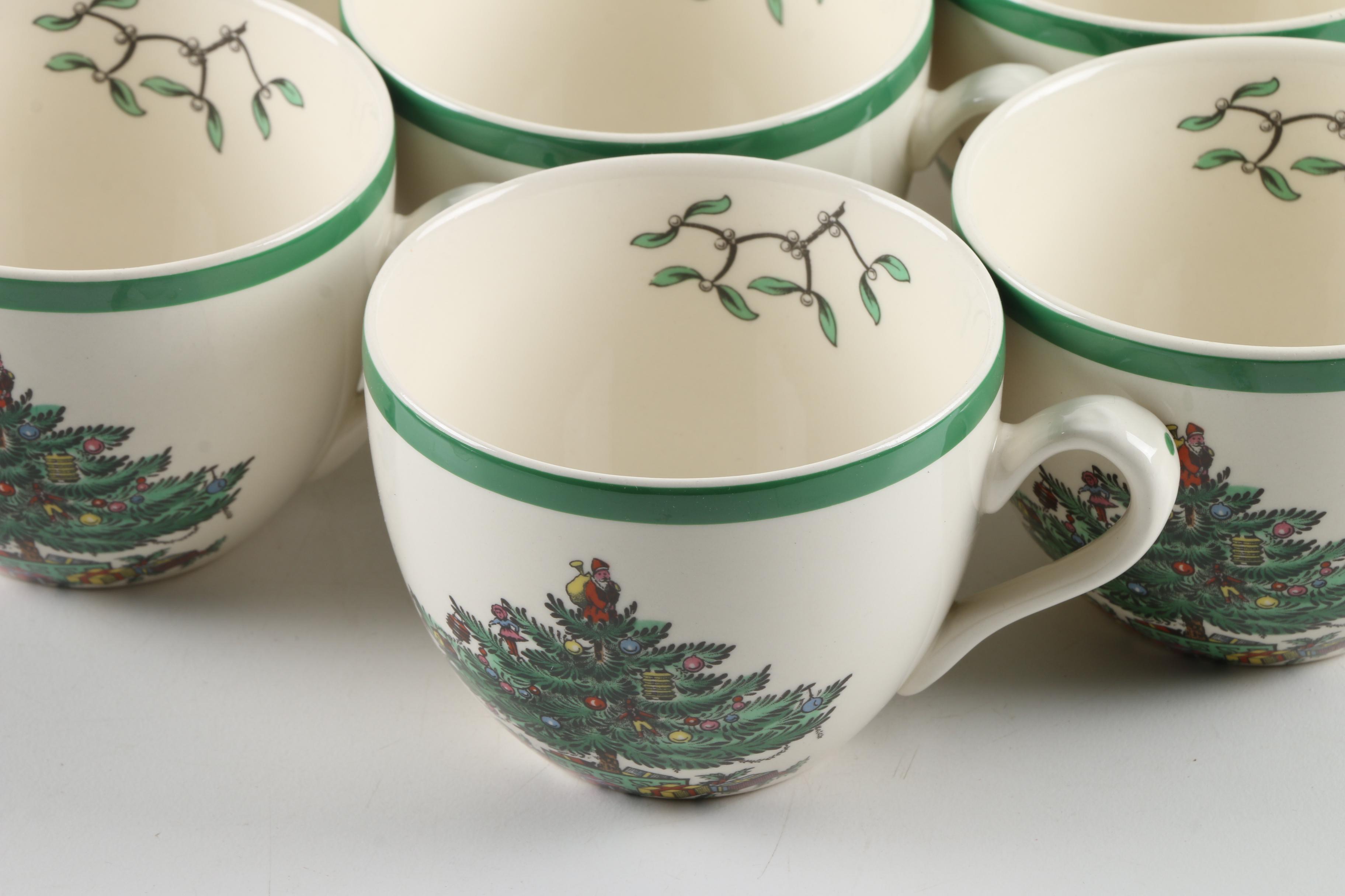 Spode's "Christmas Tree" Tableware