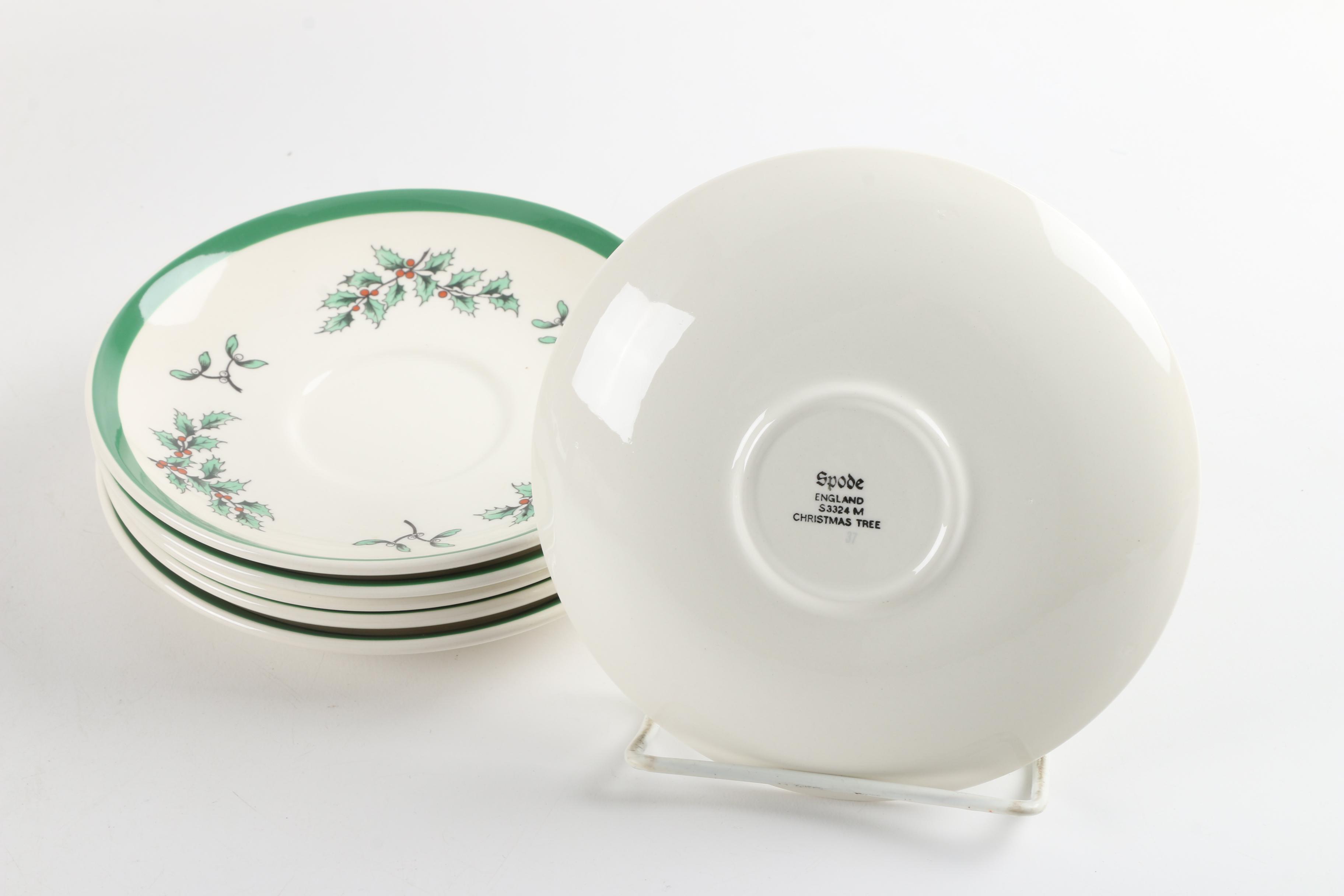 Spode's "Christmas Tree" Tableware