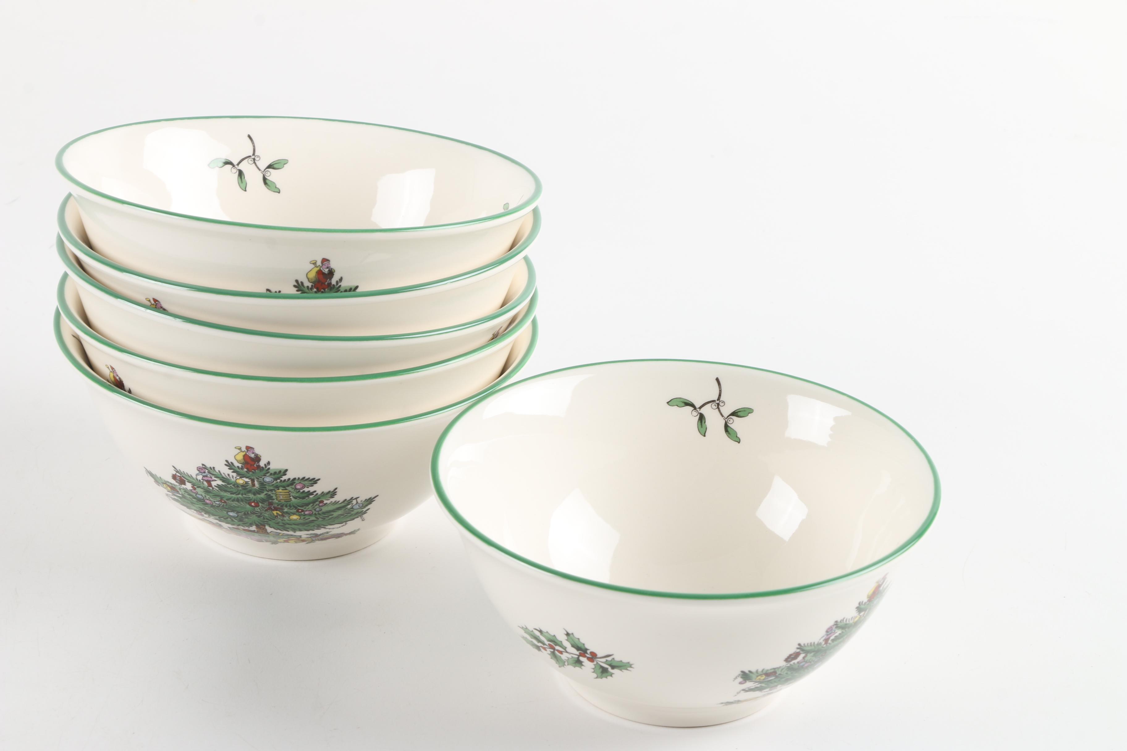 Spode's "Christmas Tree" Tableware