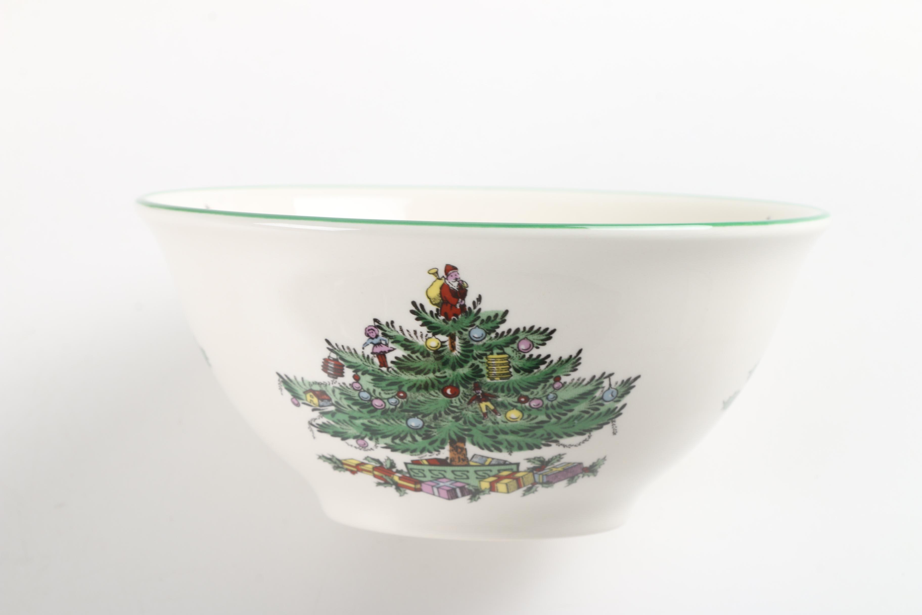 Spode's "Christmas Tree" Tableware