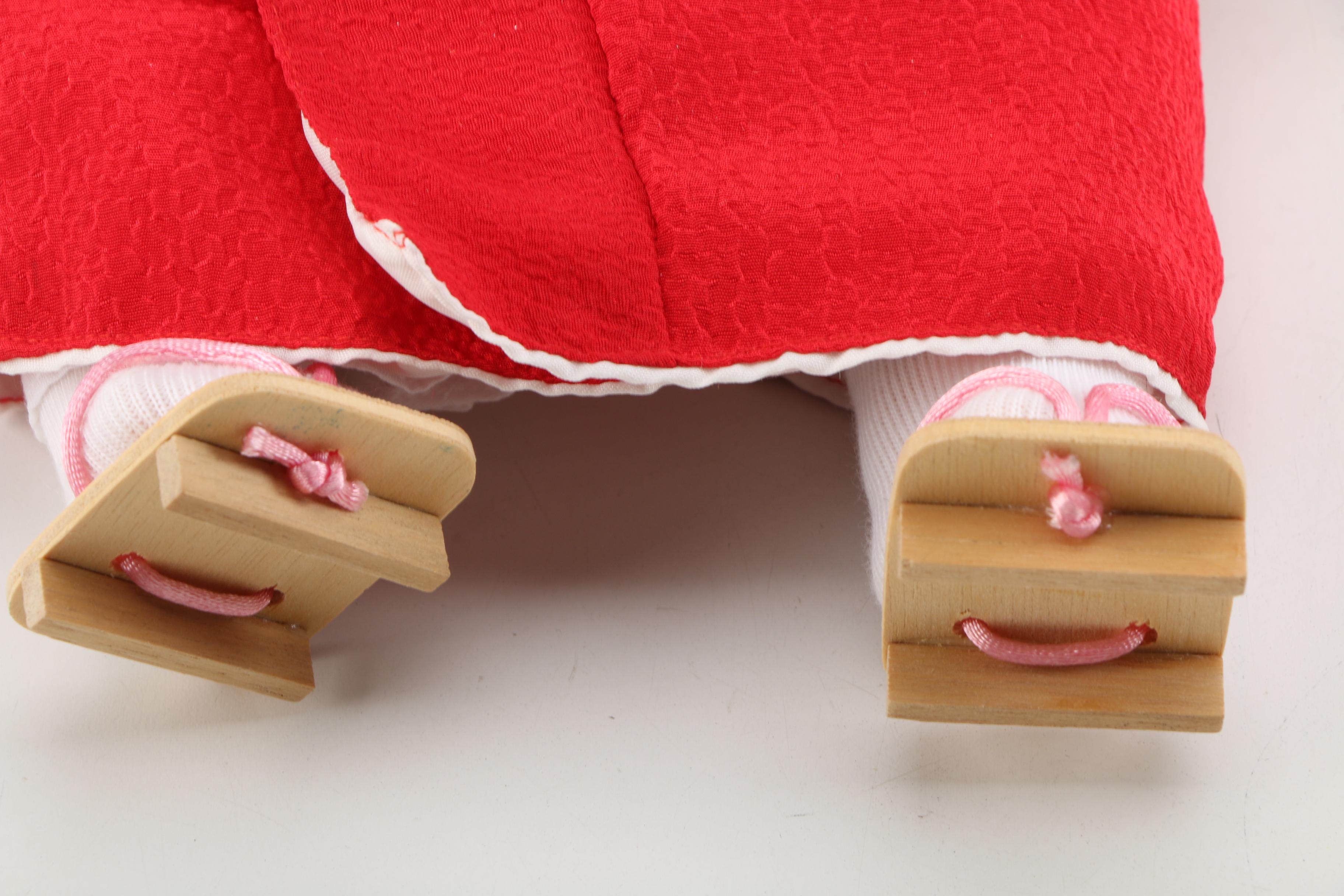 William Tung Signed "Japanese Traditions" Porcelain Dolls