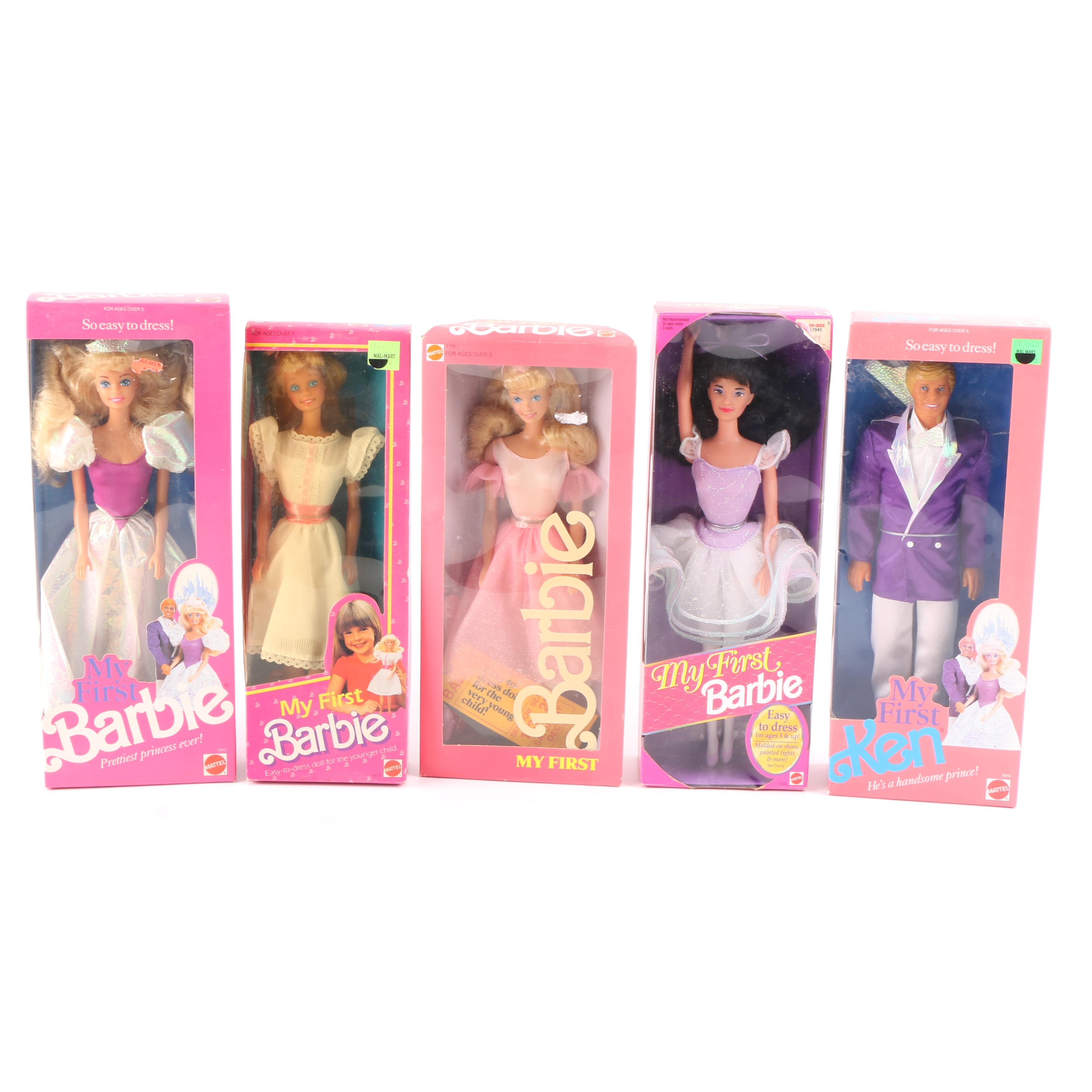 "My First" Barbie and Ken Dolls