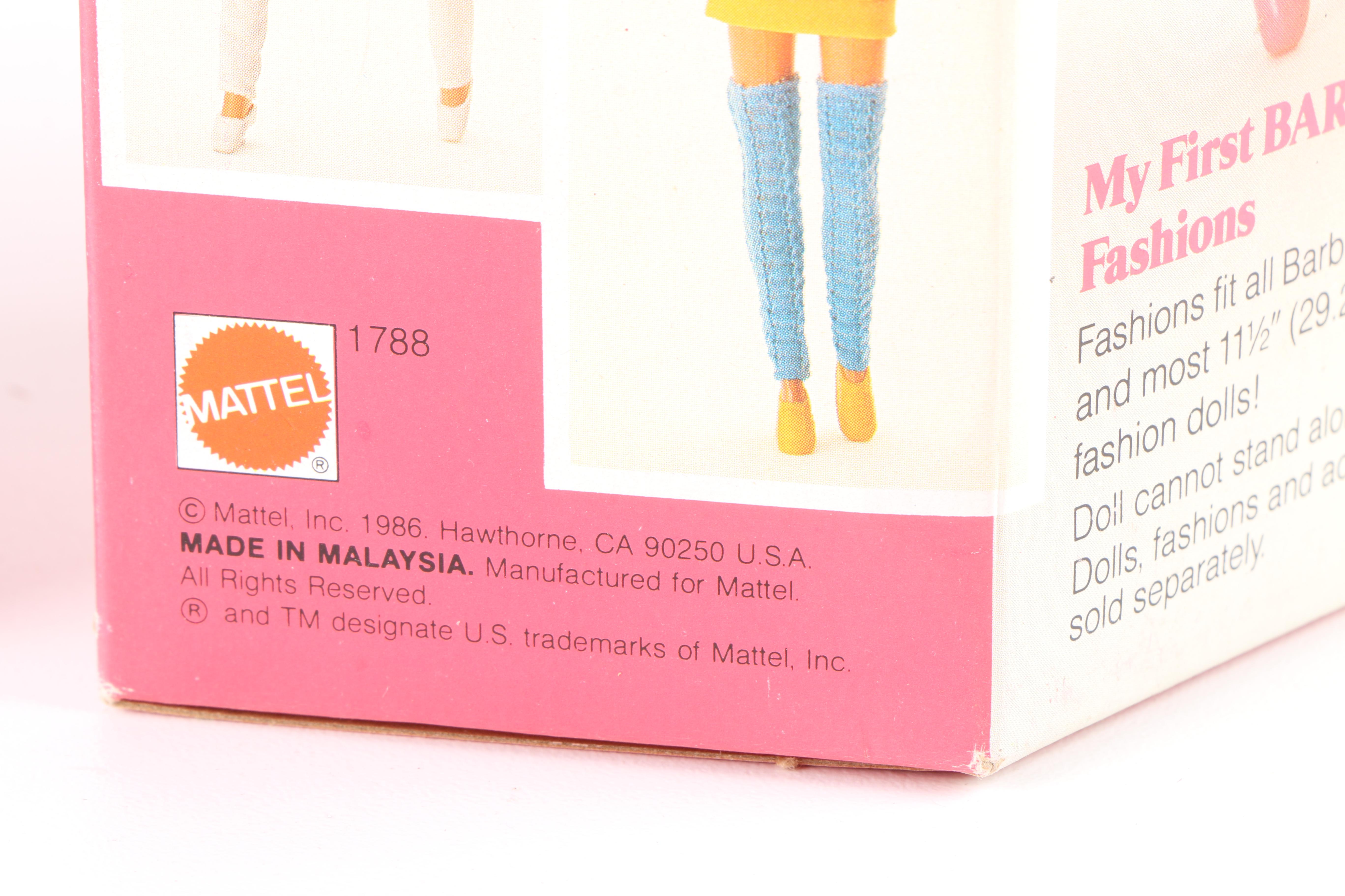 "My First" Barbie and Ken Dolls