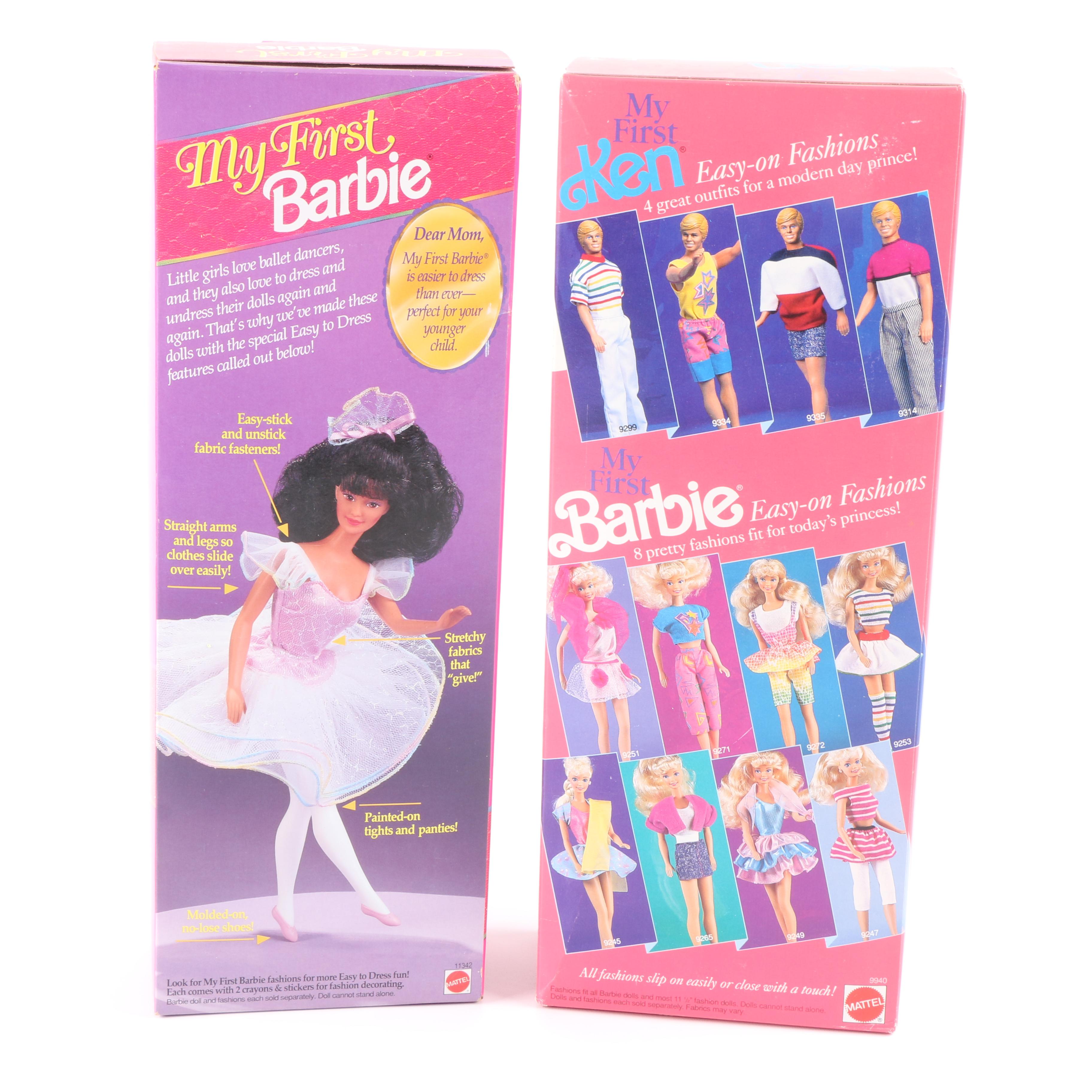 "My First" Barbie and Ken Dolls