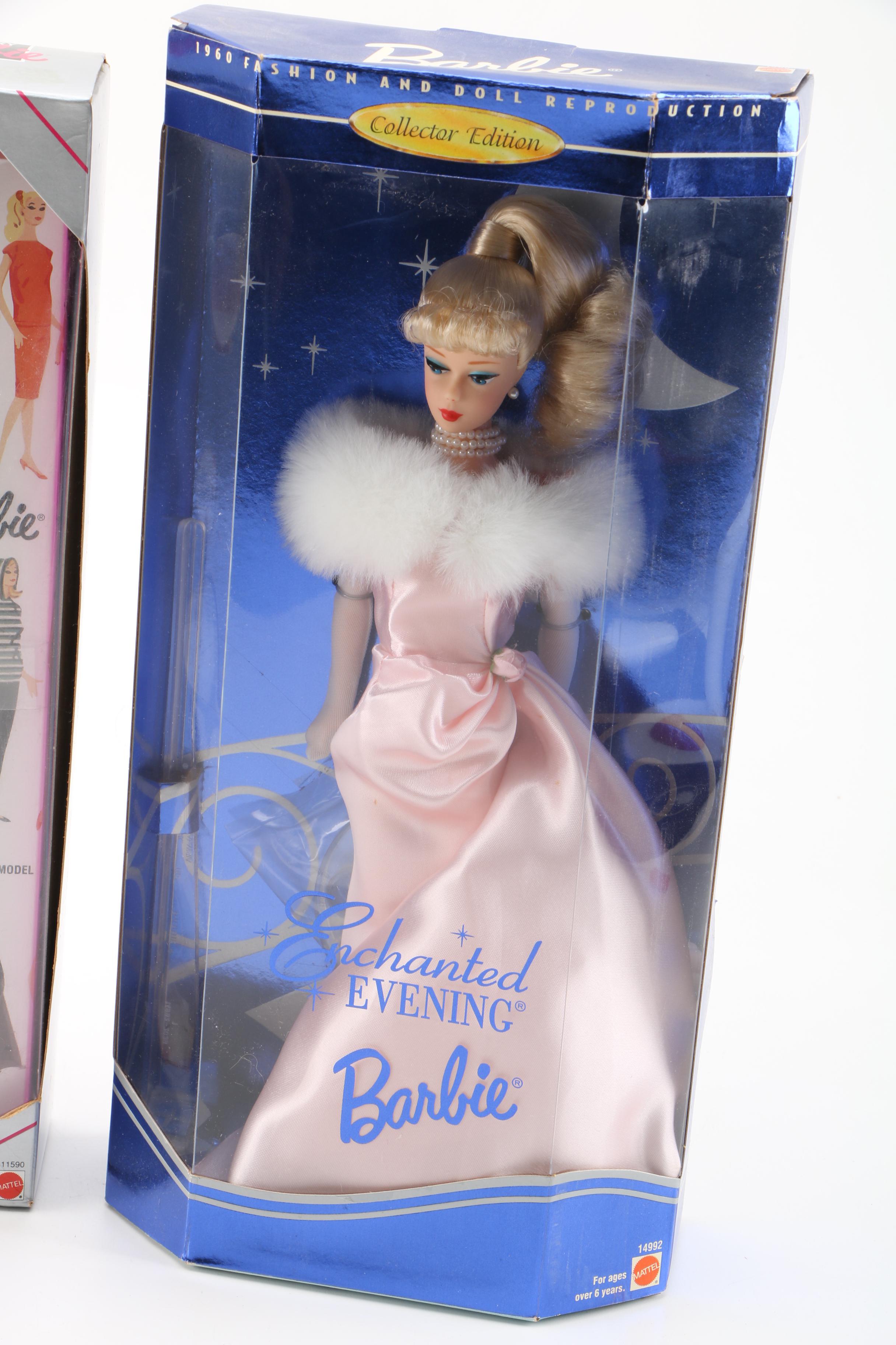 Barbies Including "35th Anniversary" and "Enchanted Evening"