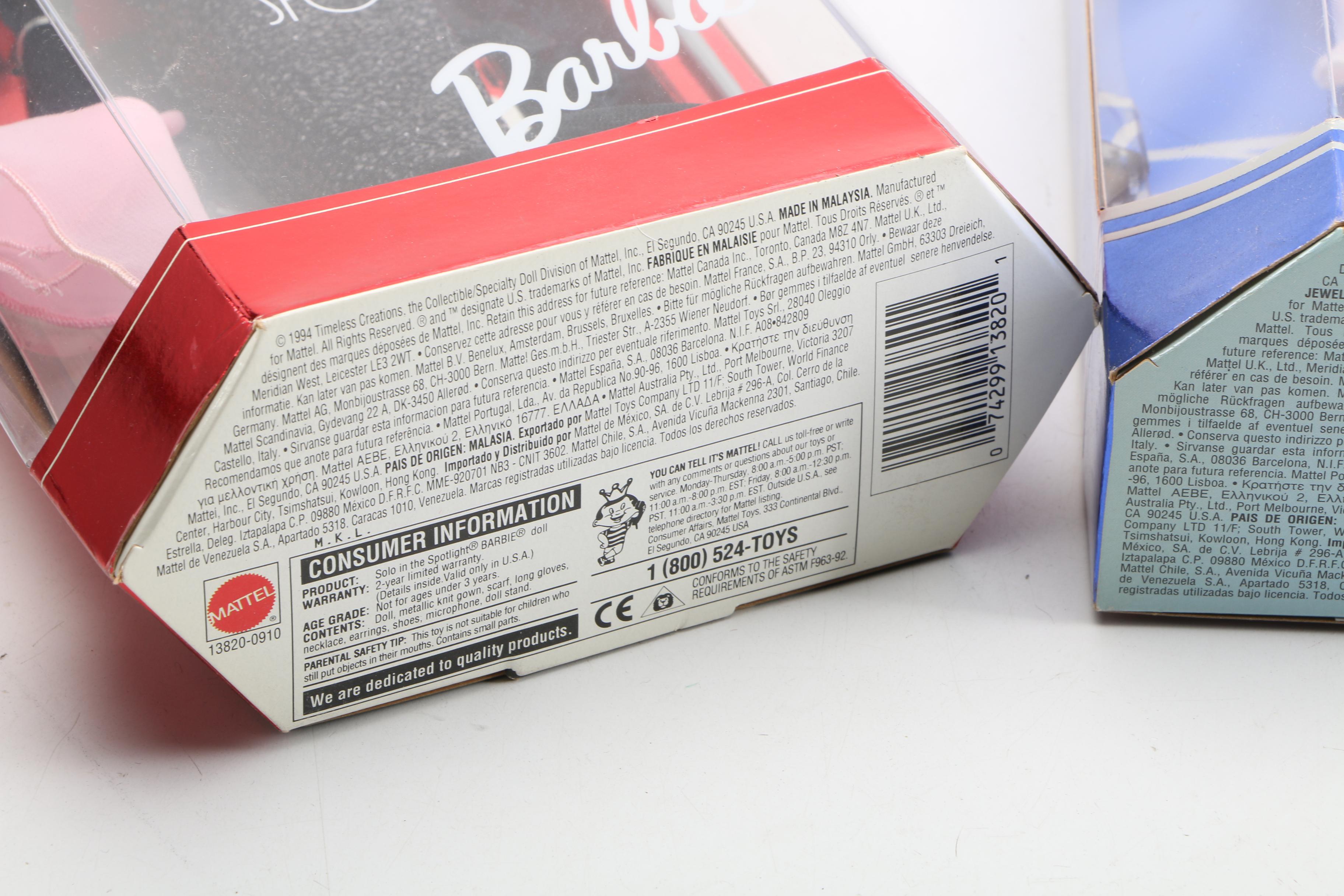 Barbies Including "35th Anniversary" and "Enchanted Evening"