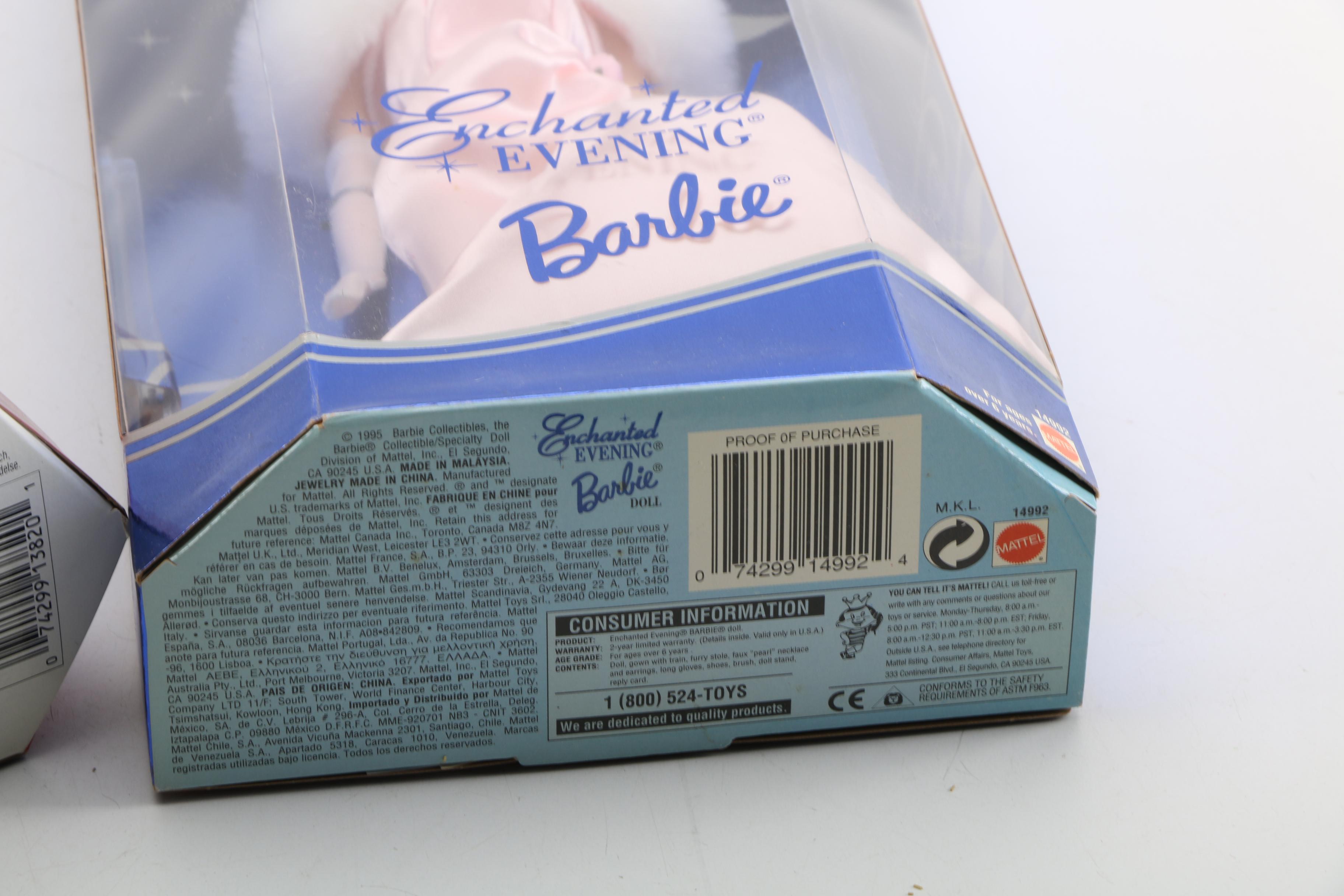 Barbies Including "35th Anniversary" and "Enchanted Evening"