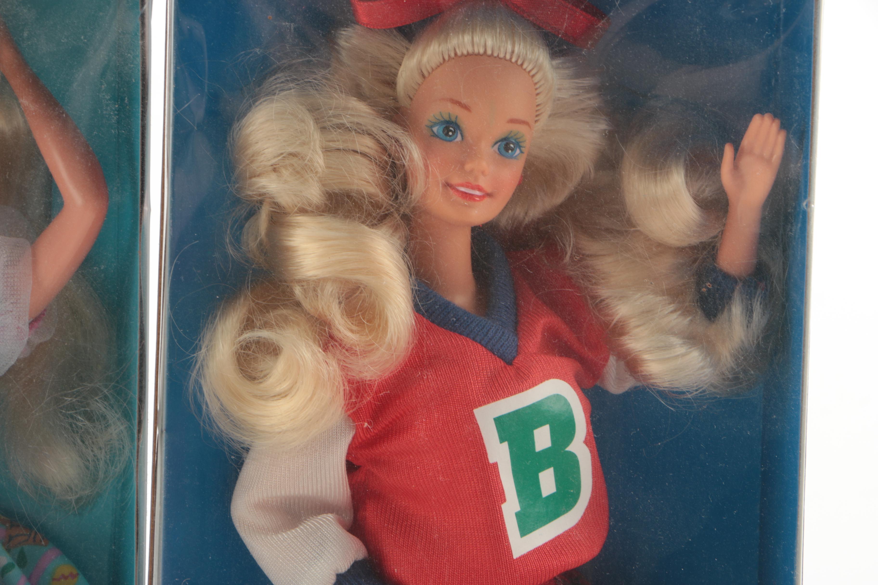Vintage Mattel Barbie Dolls Featuring "Easter Fun"