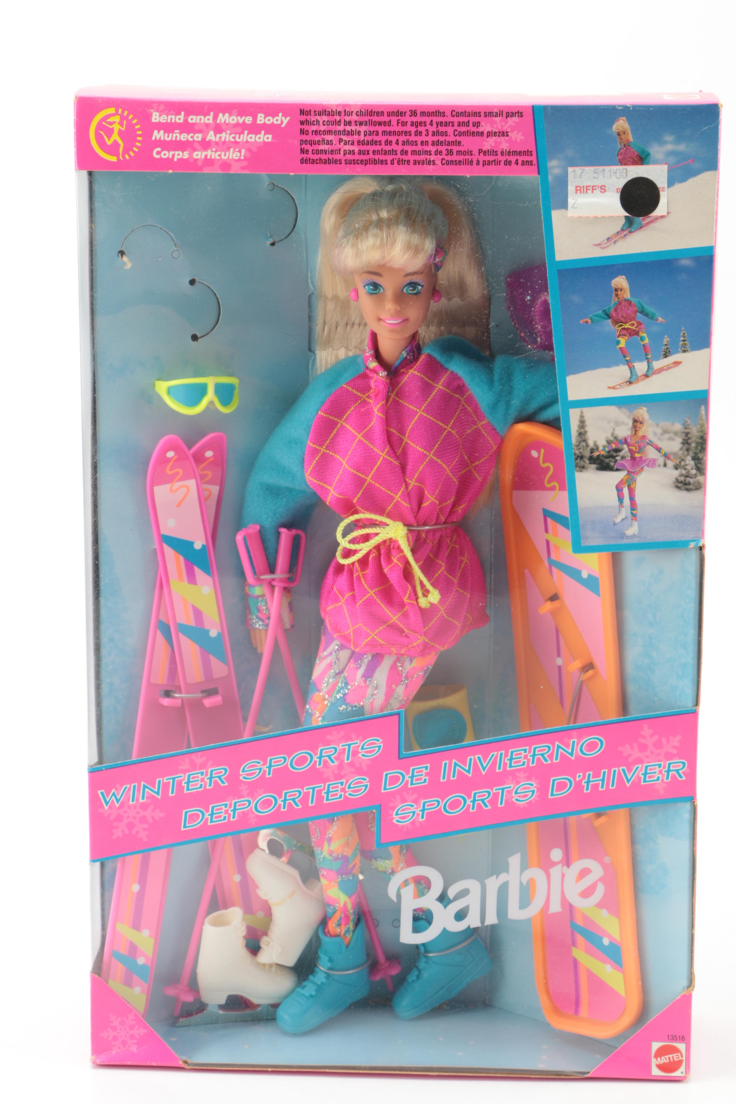 Vintage Mattel Barbie Dolls Featuring "Easter Fun"