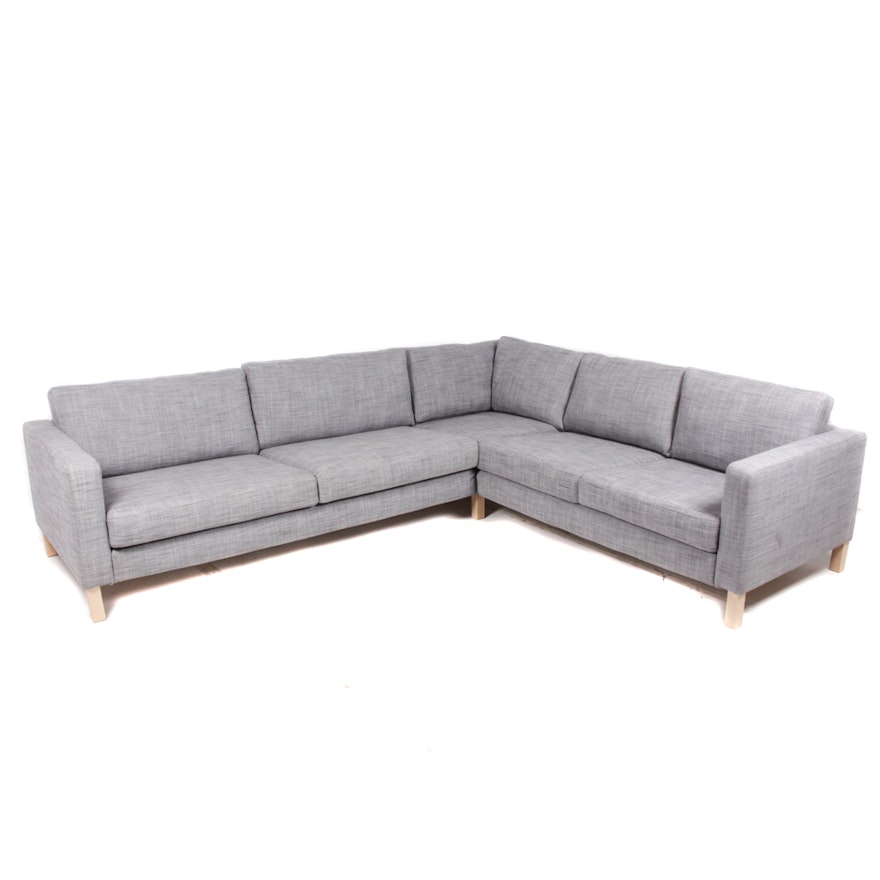 Modernist Upholstered Sectional Sofa