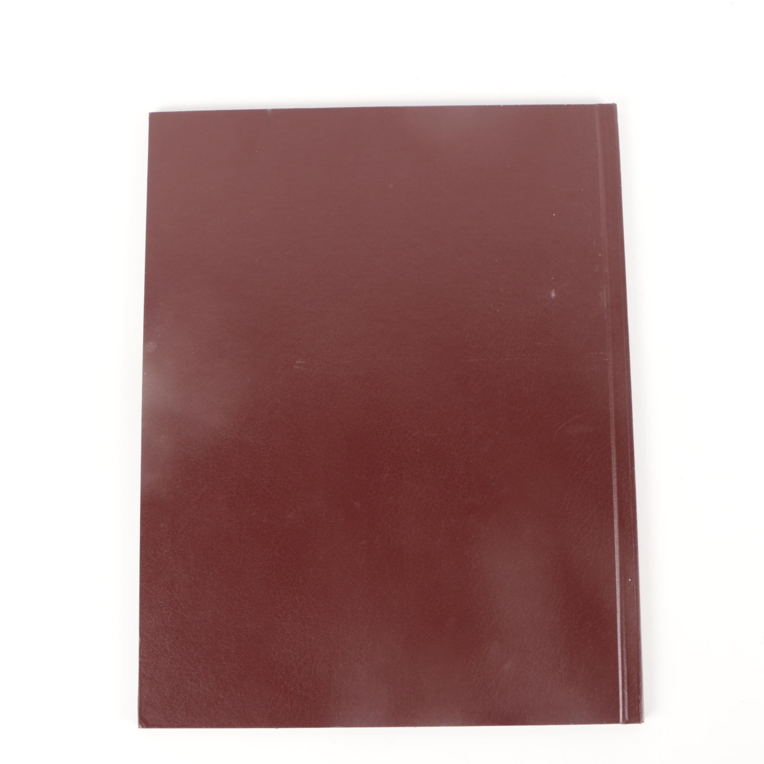 Bound 1923 "San Francisco Chronicle" Newspaper with CoA