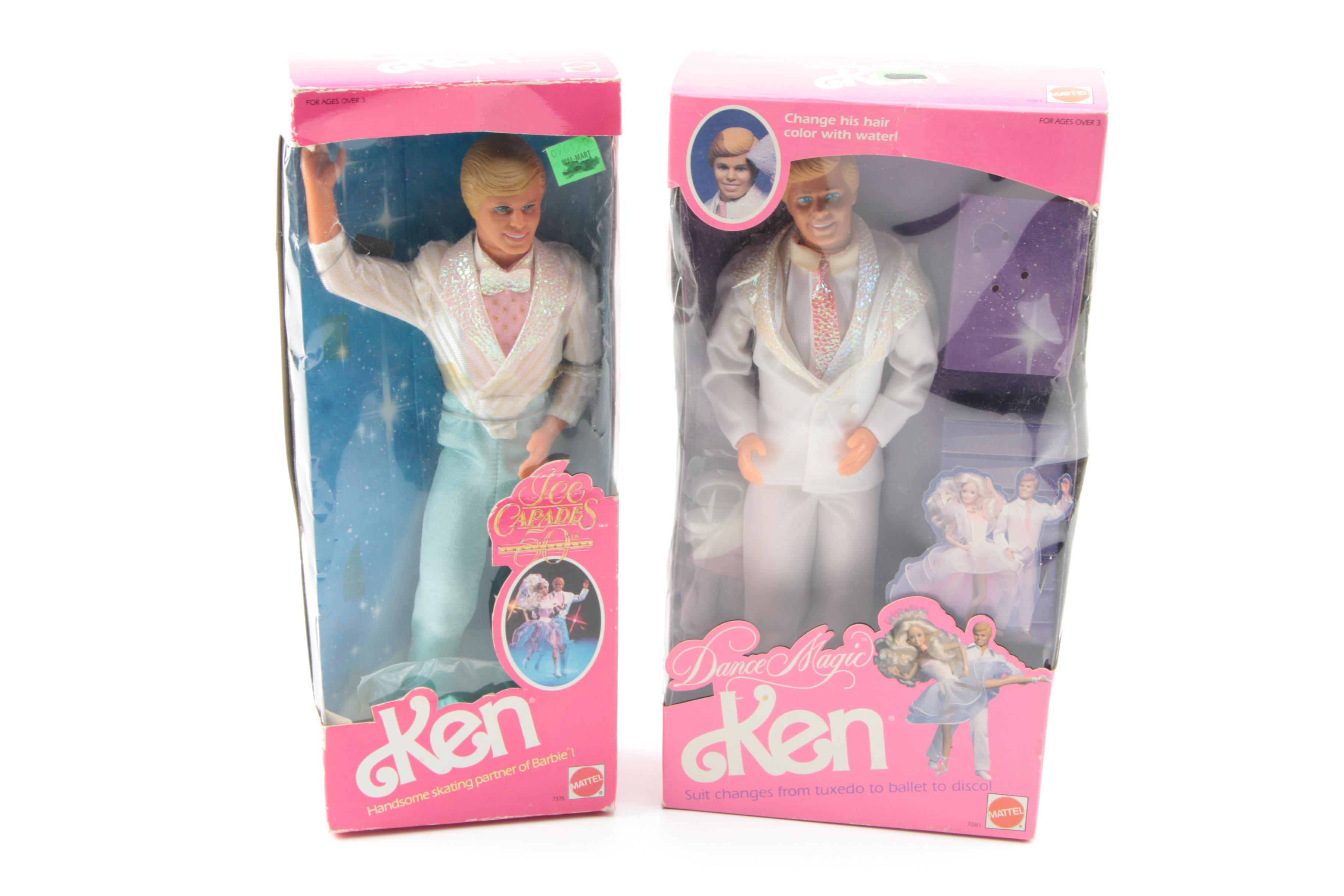 Vintage "Dance Magic" Barbies Including "Super Star"