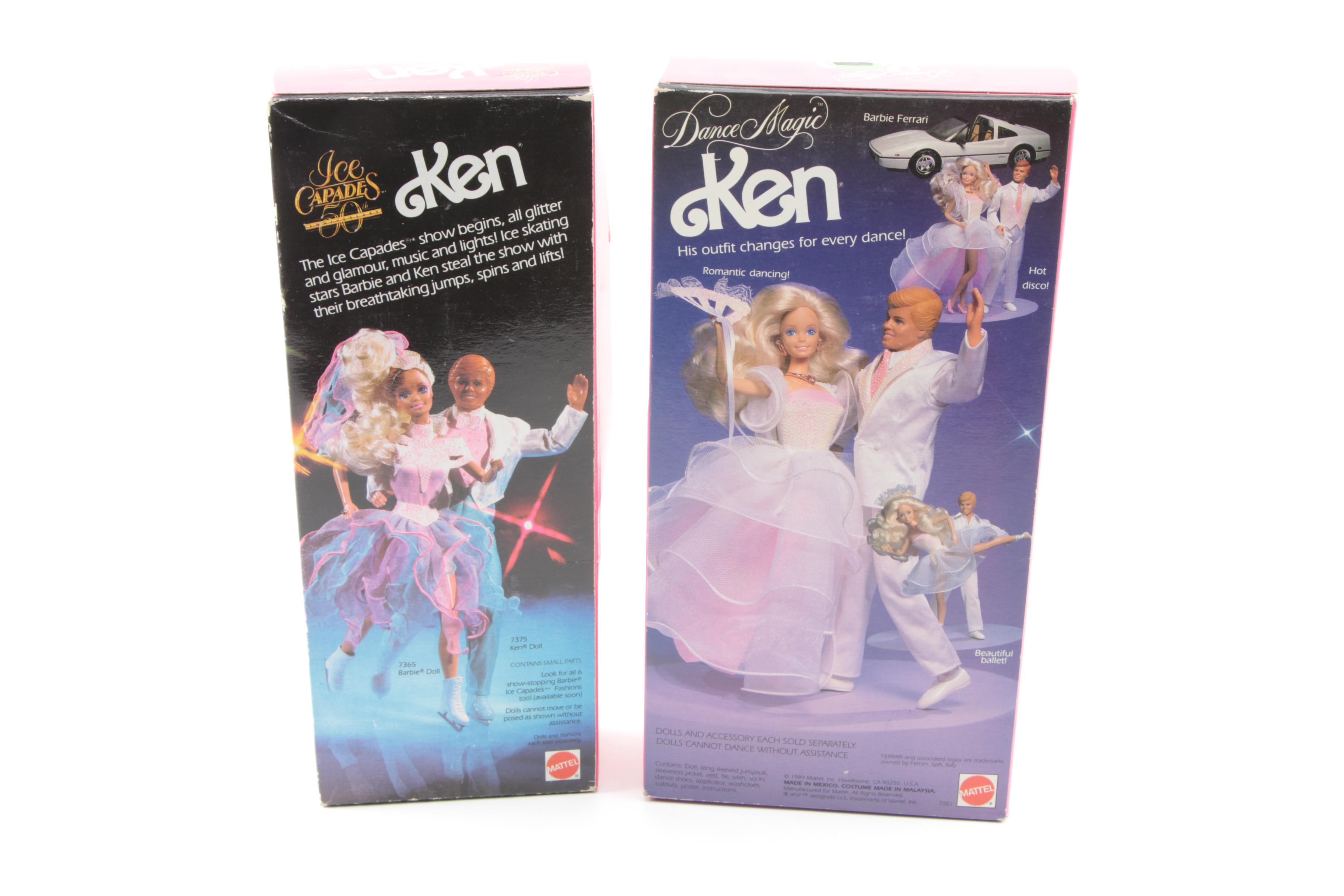 Vintage "Dance Magic" Barbies Including "Super Star"