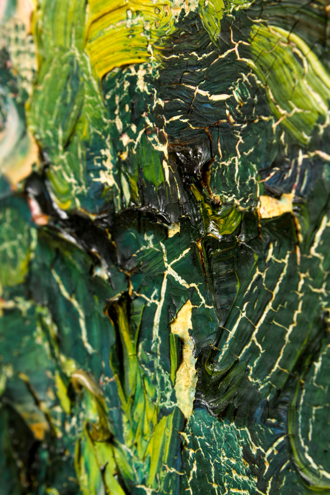 Vassel Oil Painting "Backyard at Marlotte"