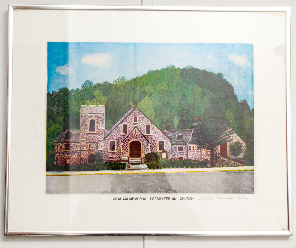 Kenton Mullins Limited Edition Offset Lithograph "Graham Memorial"