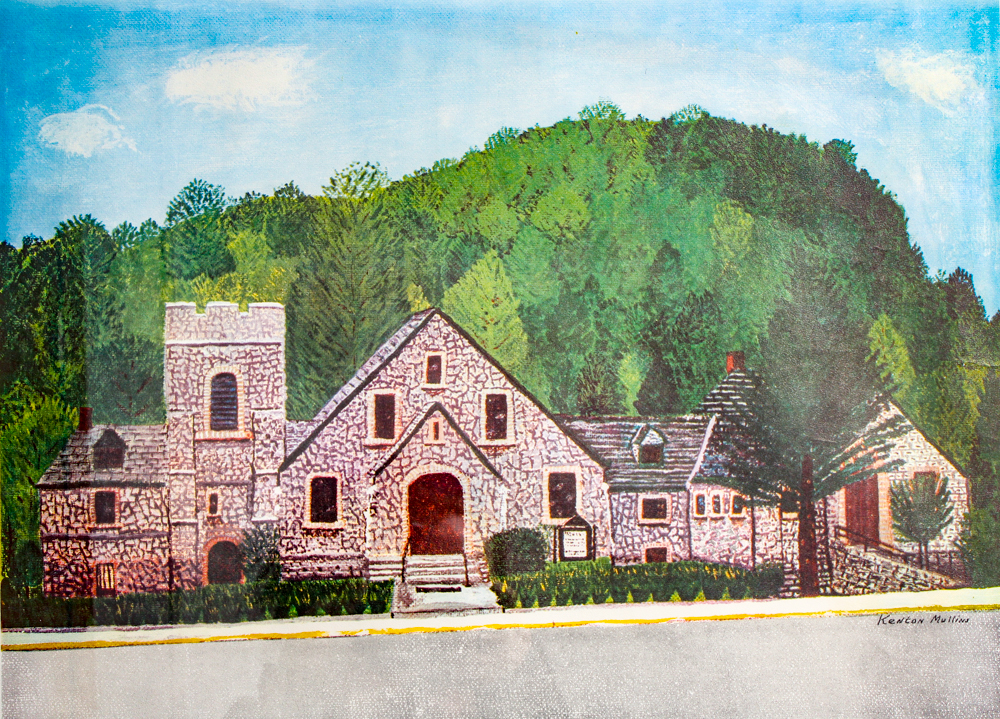 Kenton Mullins Limited Edition Offset Lithograph "Graham Memorial"