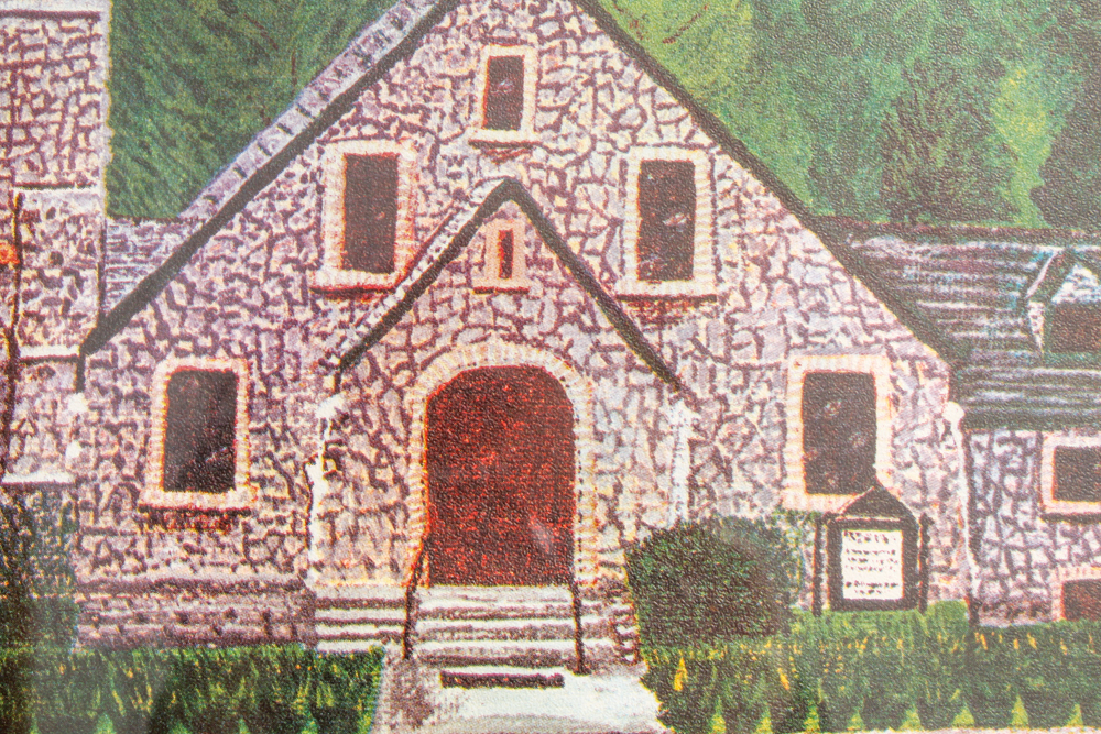 Kenton Mullins Limited Edition Offset Lithograph "Graham Memorial"