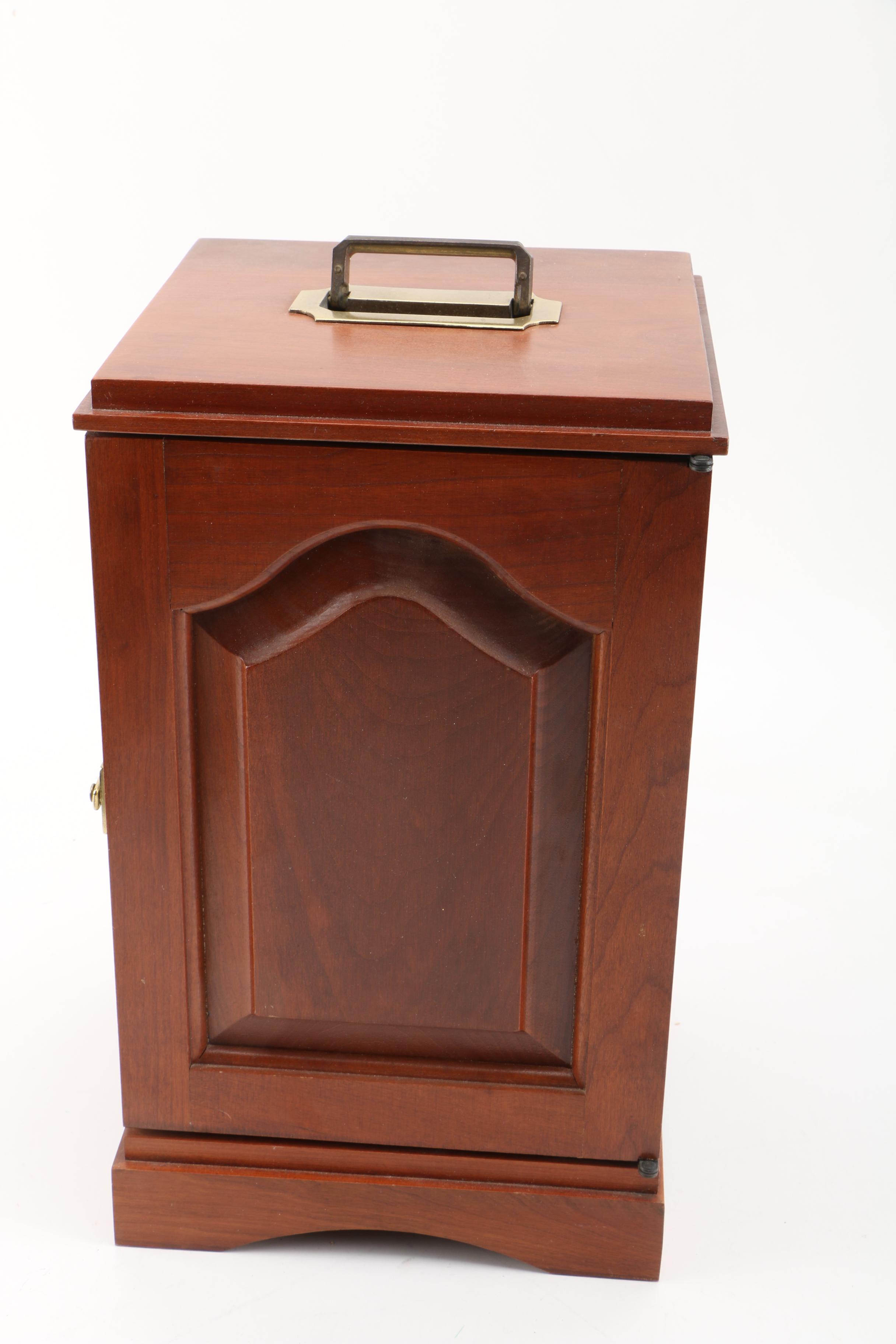 Baccarat Crystal "Cutty Sark Sea Captain's Decanter" and Wood Case