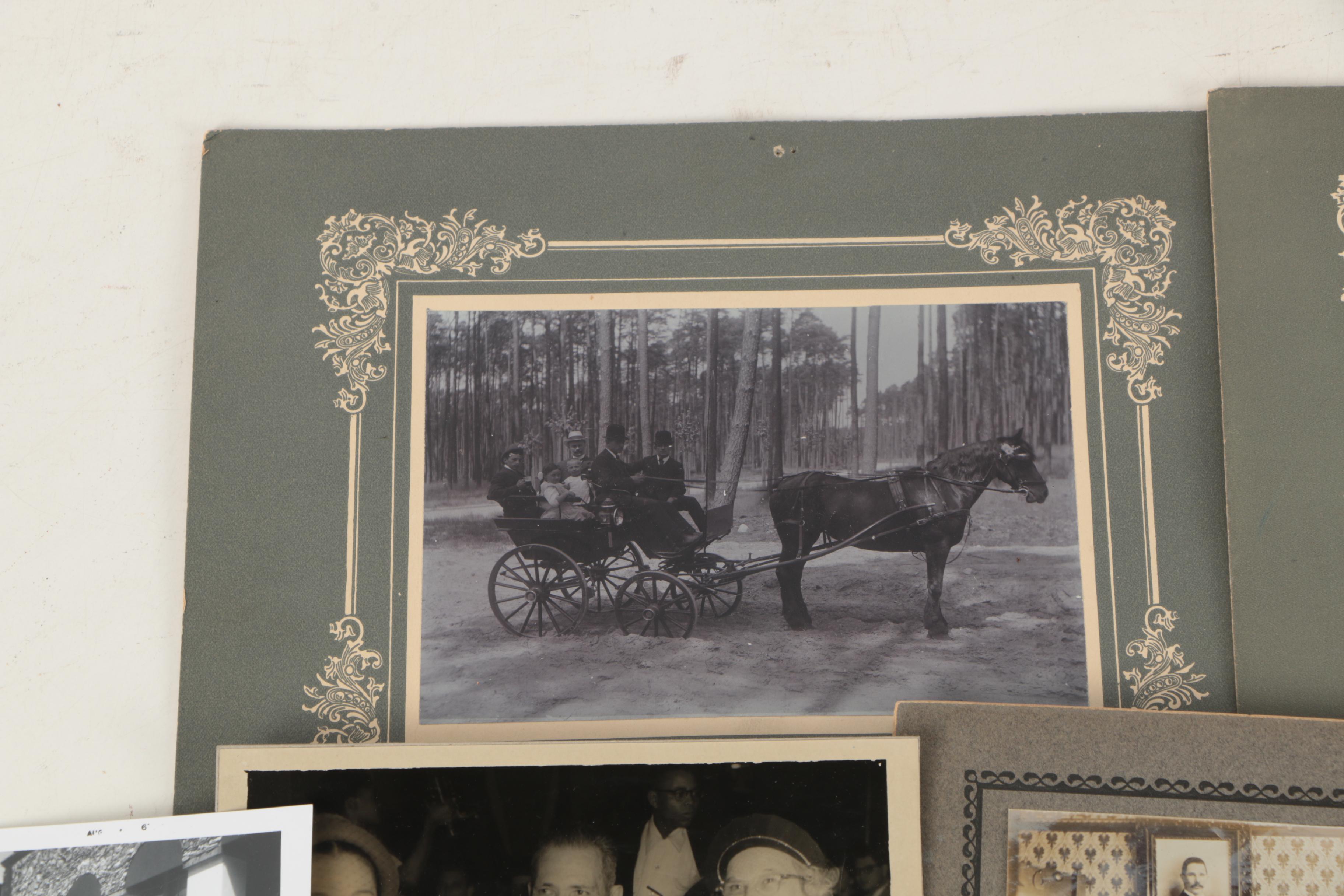 Family Photographs Featuring Cartes de Visite