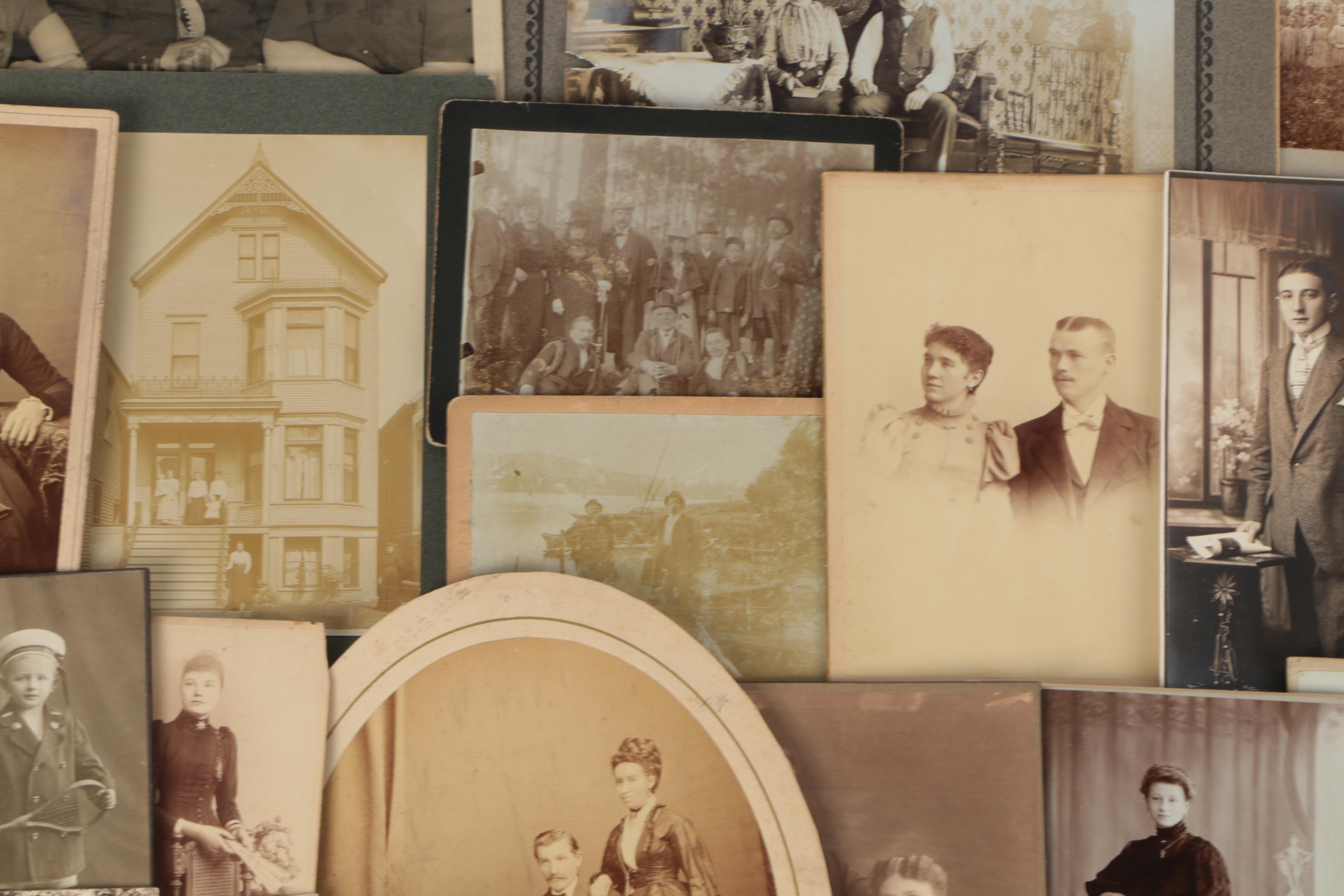 Family Photographs Featuring Cartes de Visite