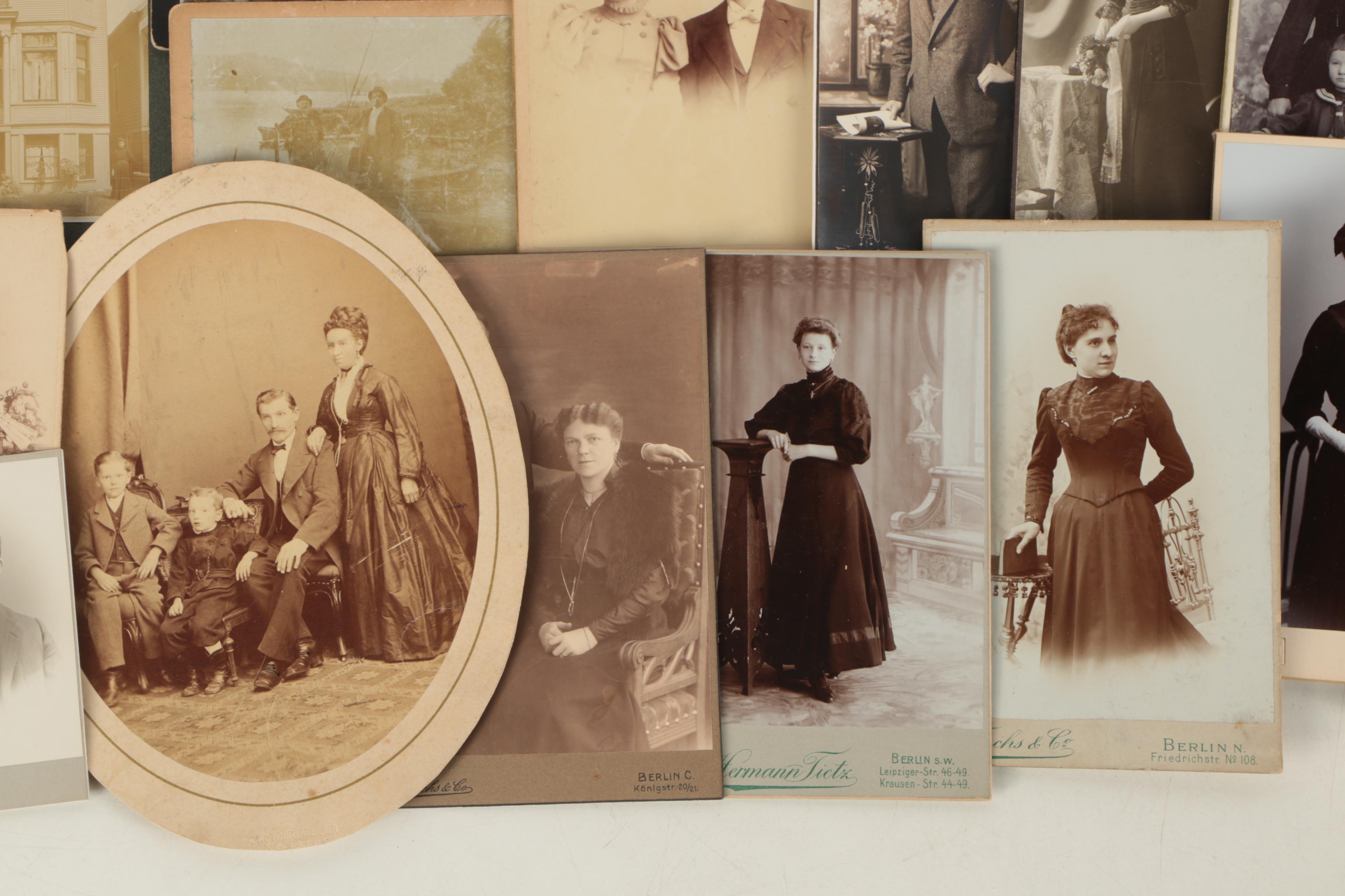 Family Photographs Featuring Cartes de Visite