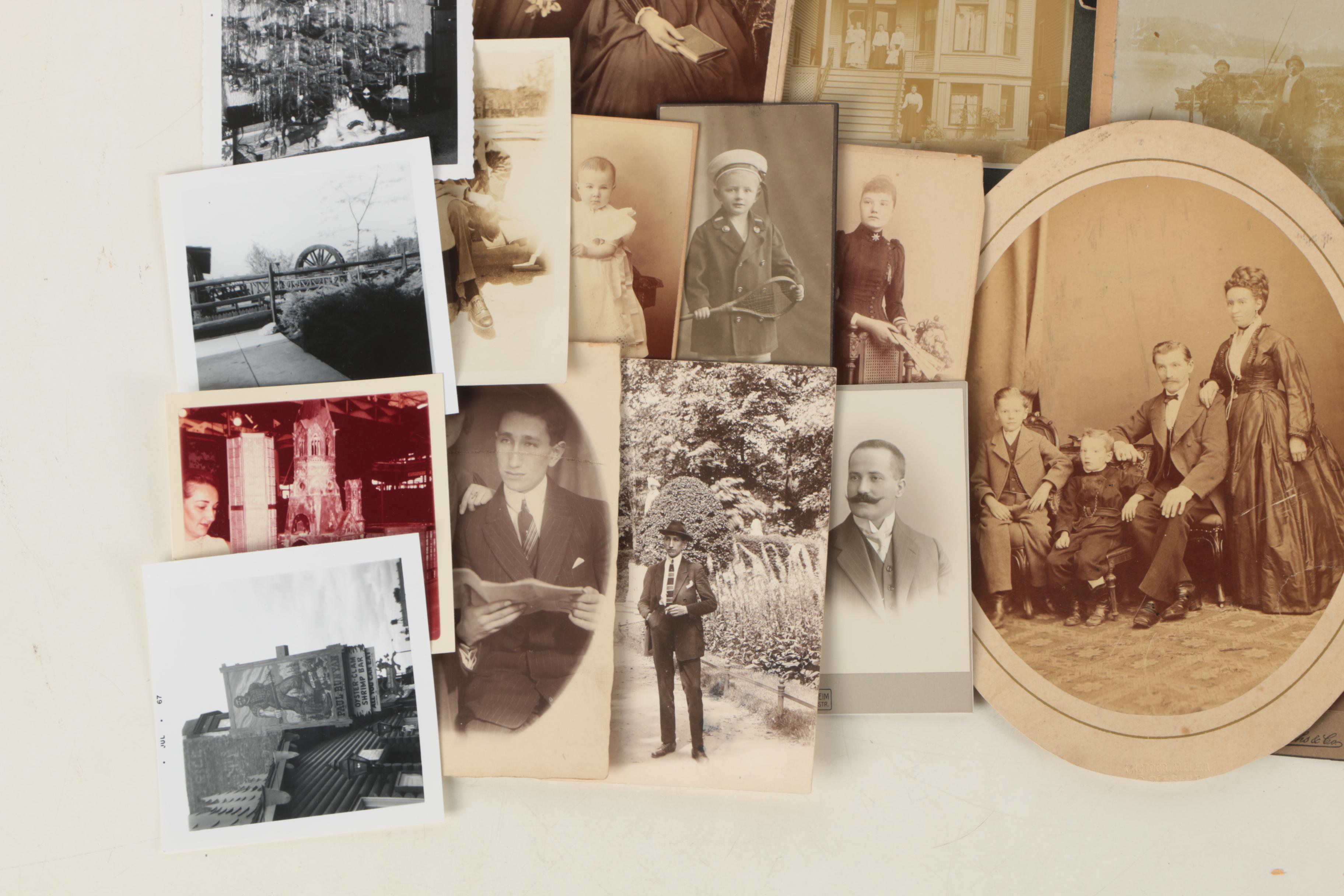 Family Photographs Featuring Cartes de Visite