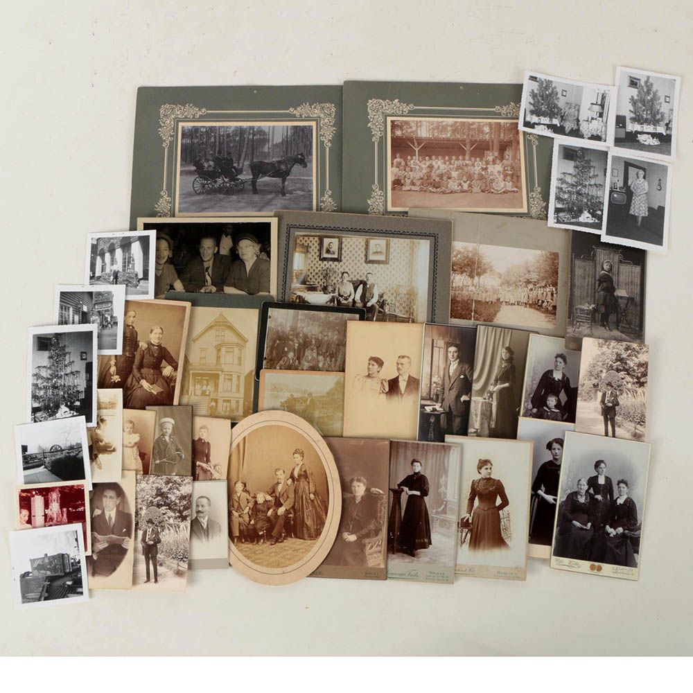 Family Photographs Featuring Cartes de Visite