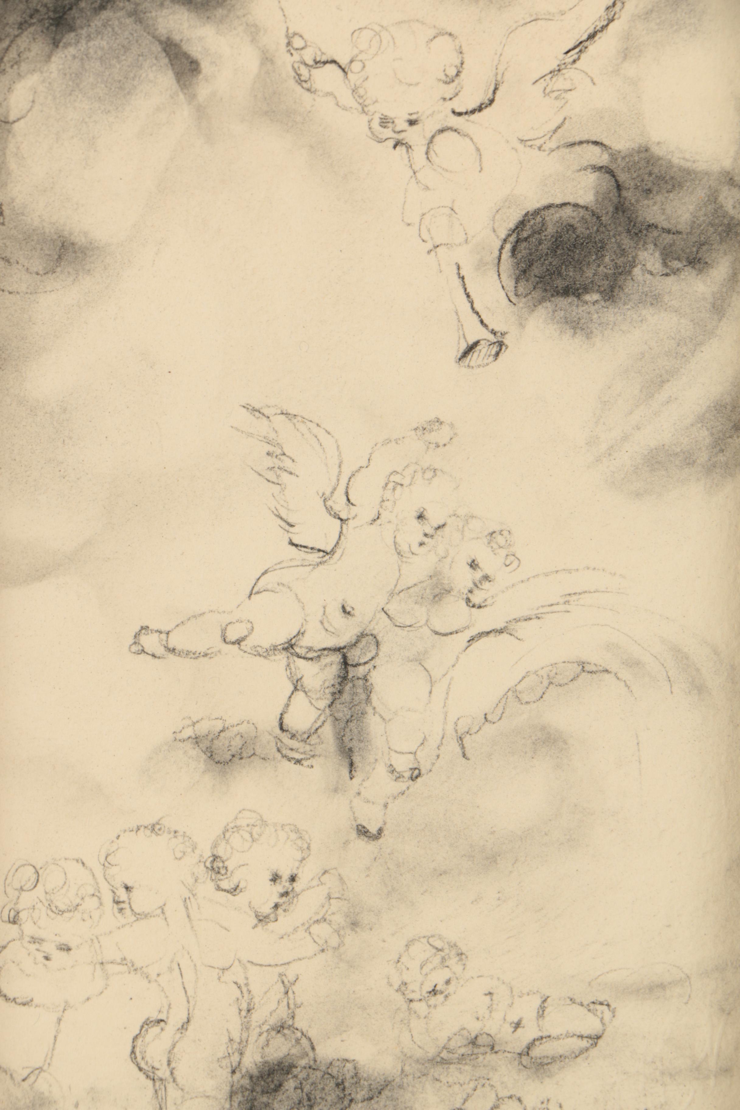 Charcoal Drawing "Puti Spirit Doth Dwell II"