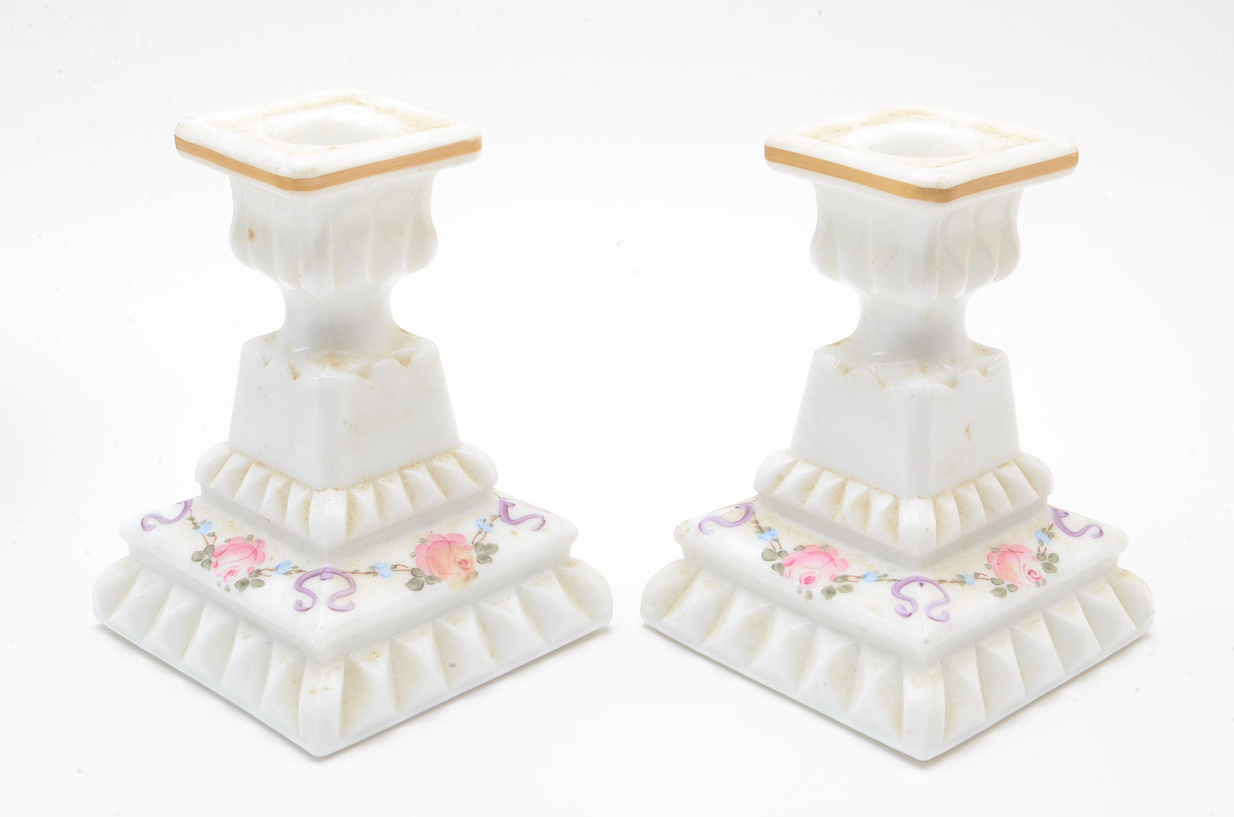 Collection of Westmoreland Milk Glass Decor