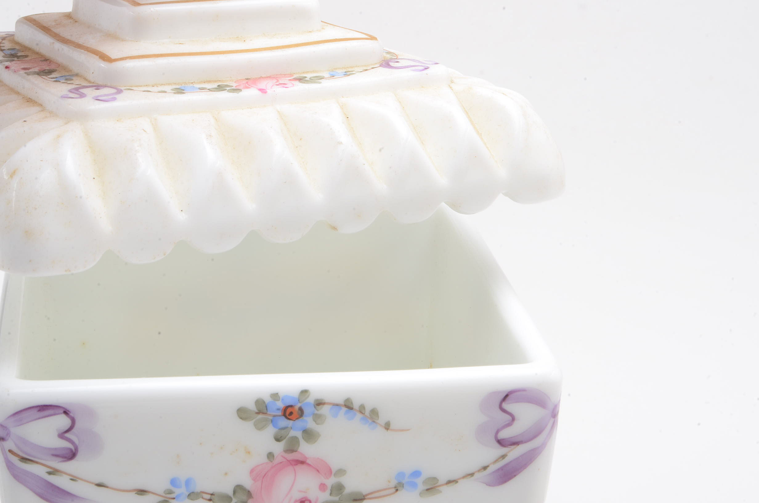 Collection of Westmoreland Milk Glass Decor