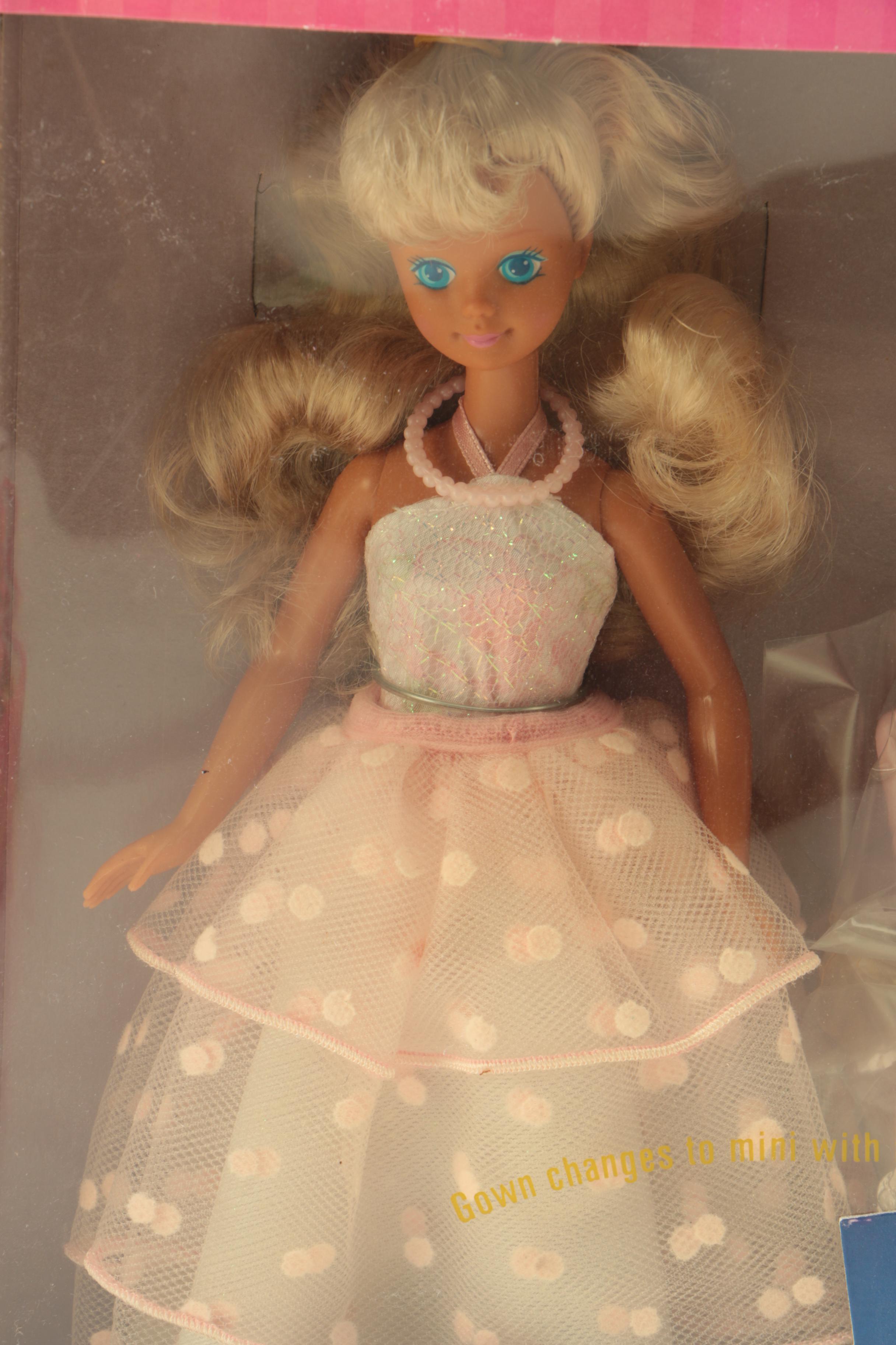 Vintage Mattel Skipper and Barbie Dolls Featuring "Teen Sweetheart"