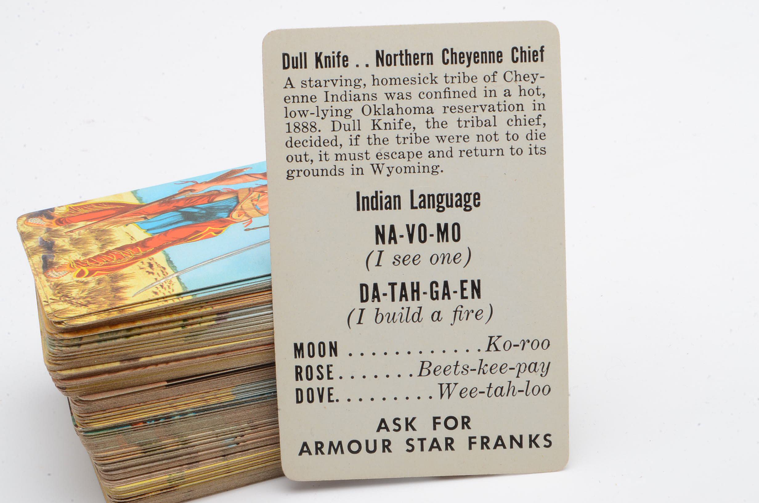 Collection of Vintage Armour Franks Cards