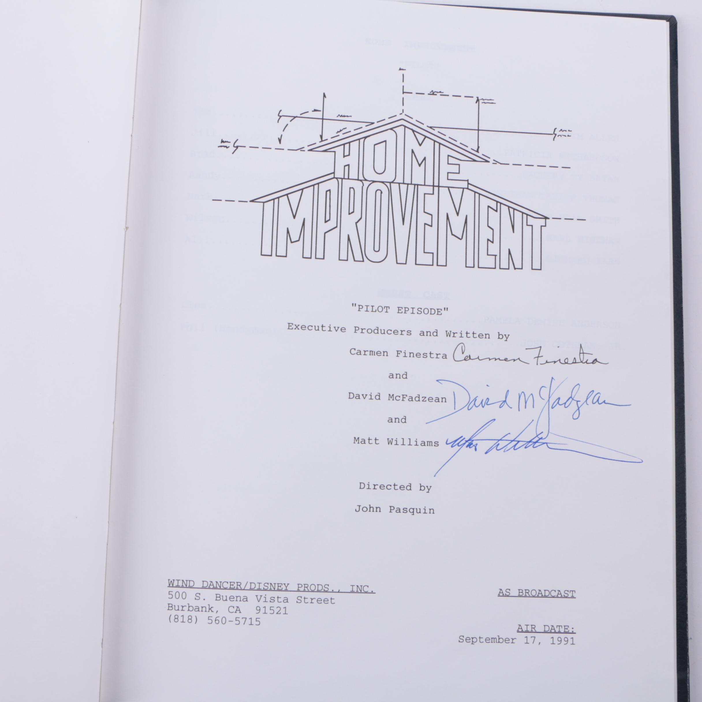 Autographed "Home Improvement" Scripts