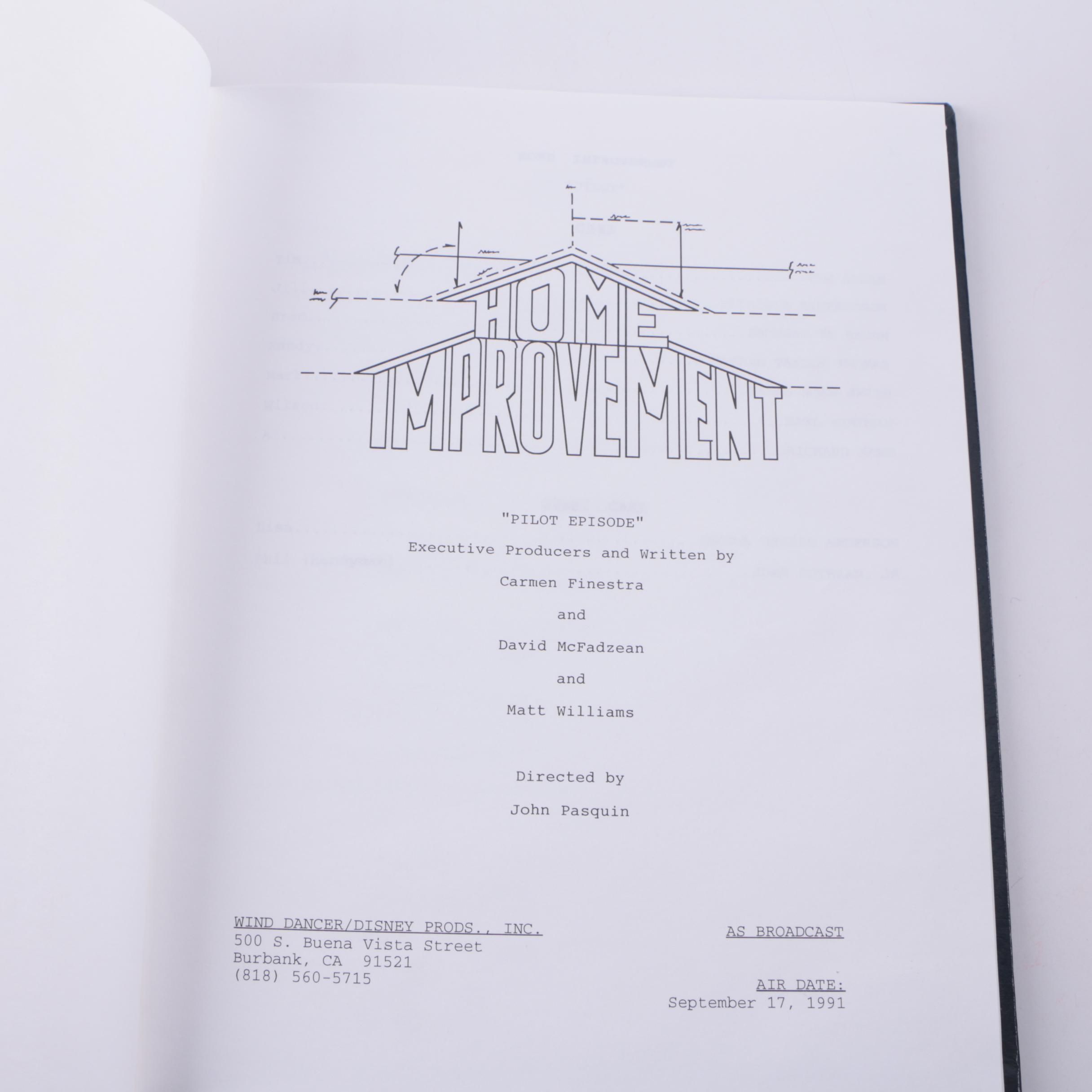 Autographed "Home Improvement" Scripts