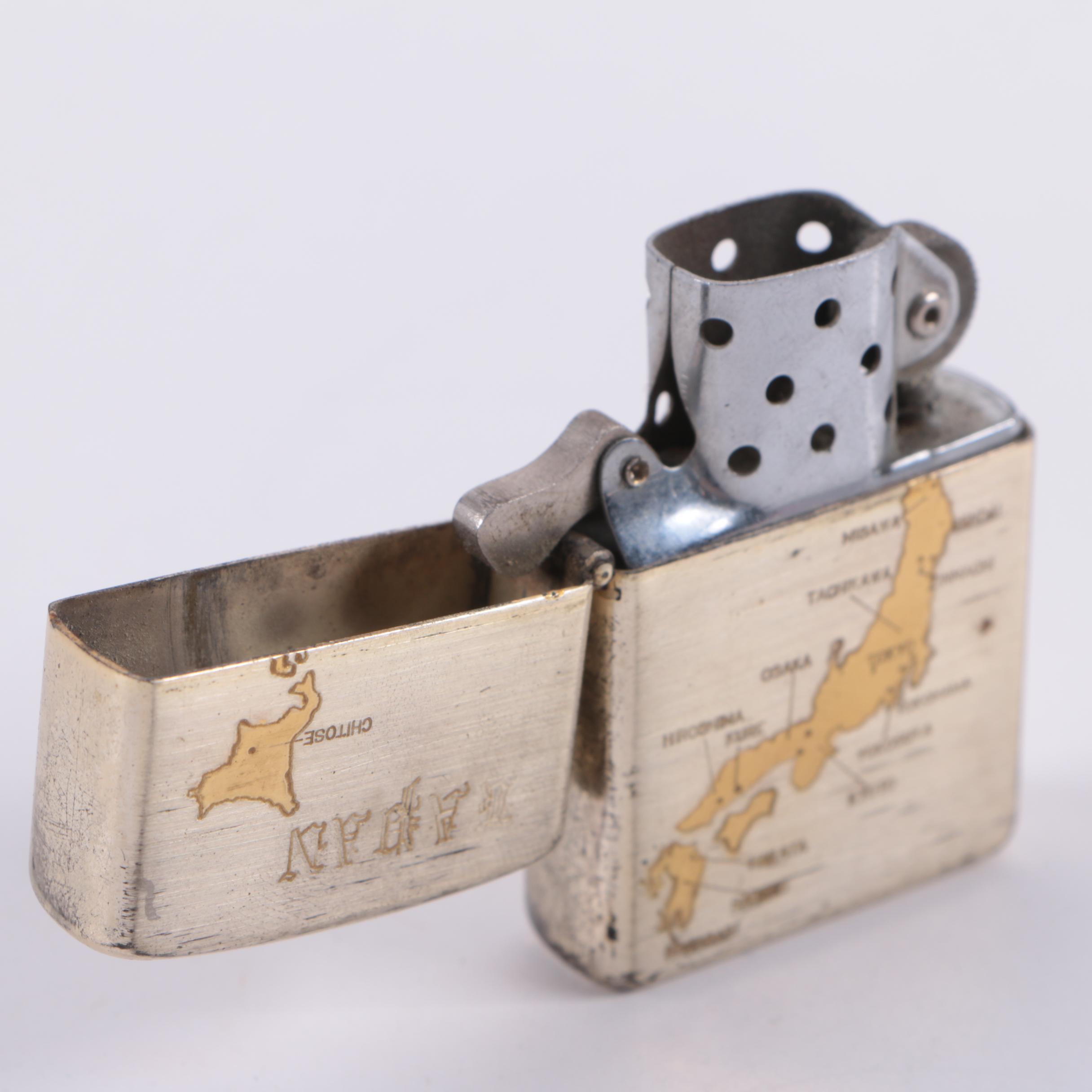 Zippo, Prince, and Dragon Manufacturing Co. Refillable Lighters