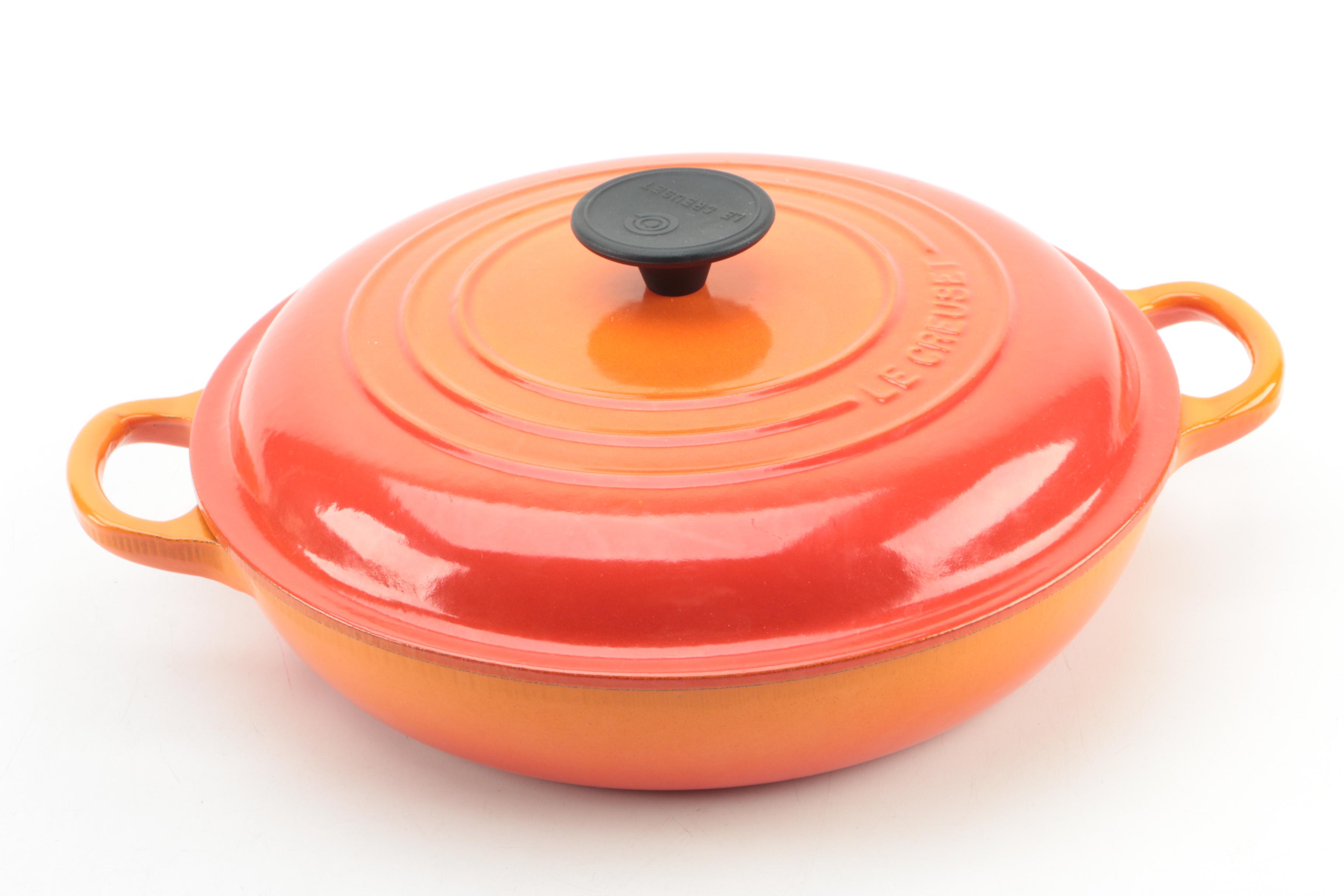 Le Creuset "Flame" Dutch Oven and Casserole Pan