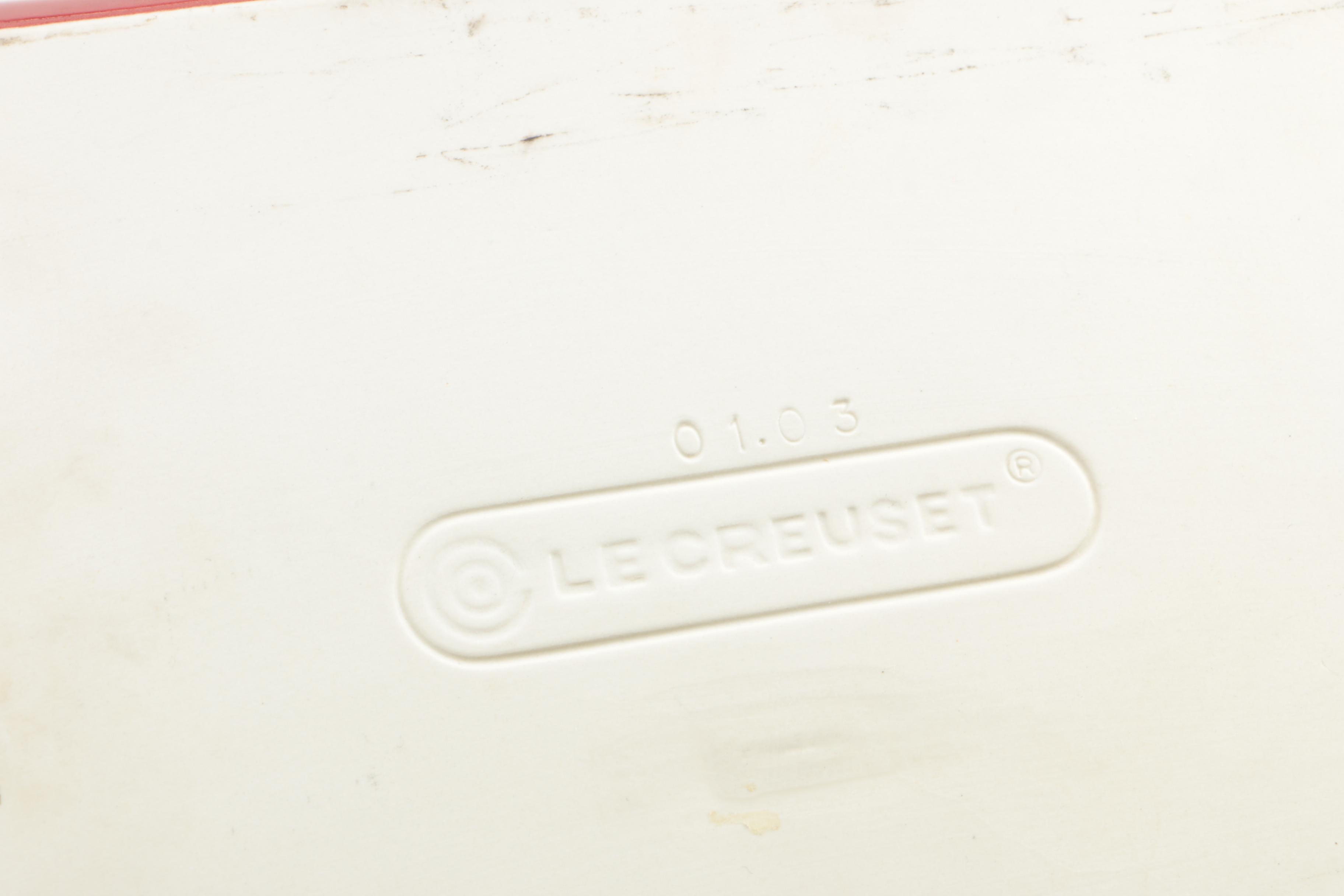 Le Creuset "Flame" Dutch Oven and Casserole Pan