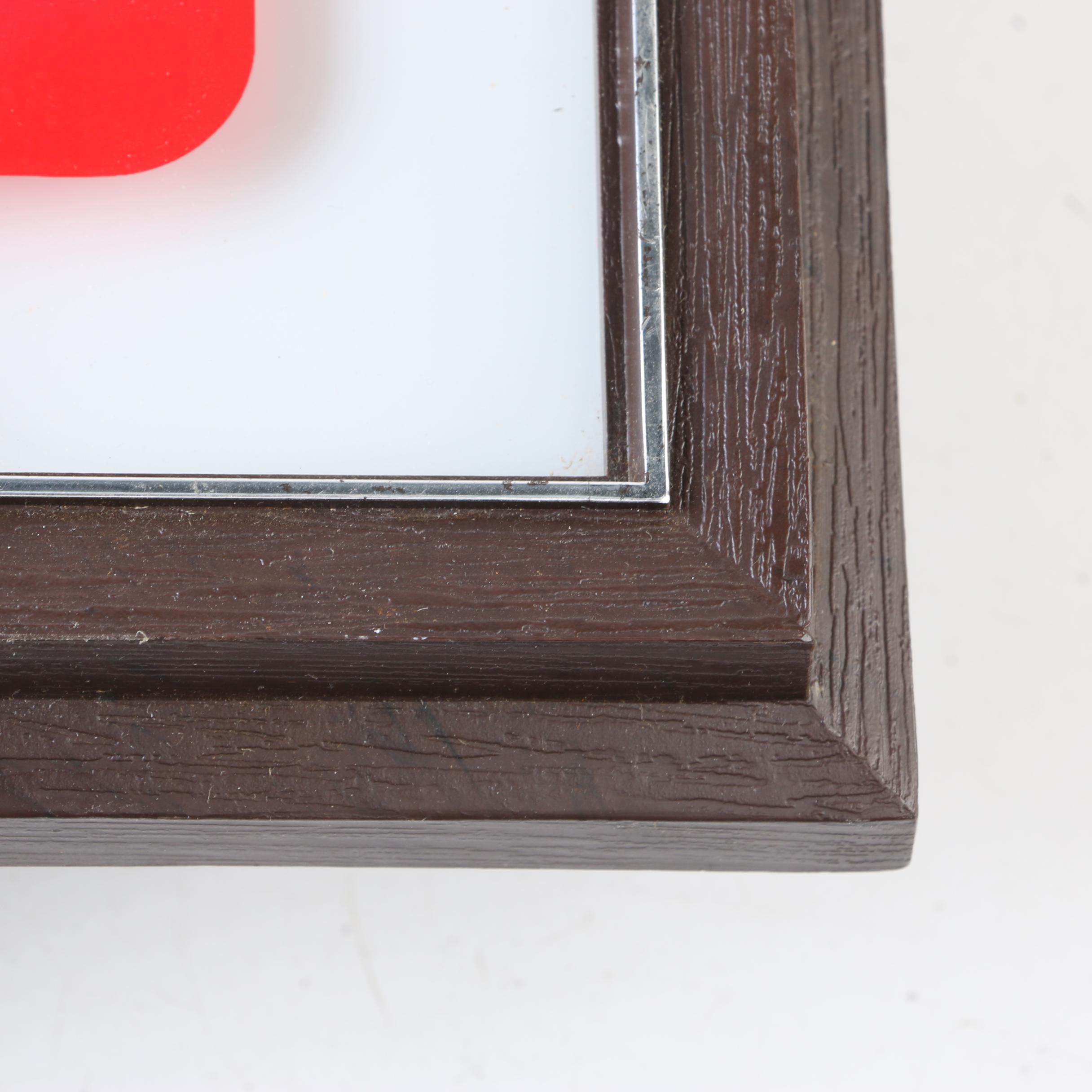 Vintage Illuminated Budweiser Wall Clock