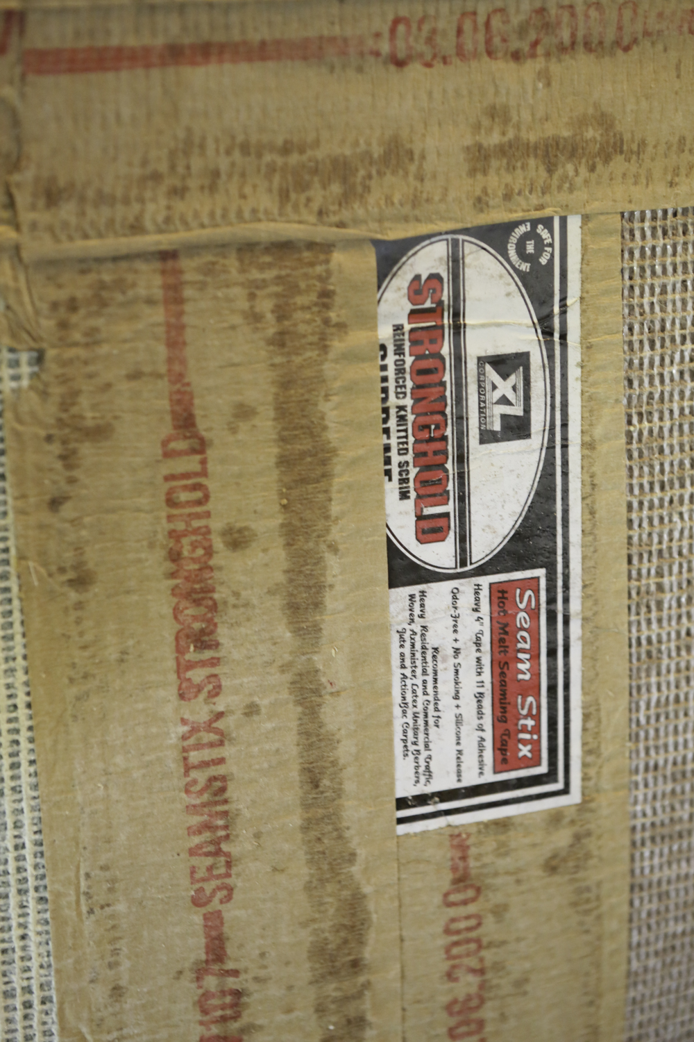 Power-Loomed Tri-Color Area Rug